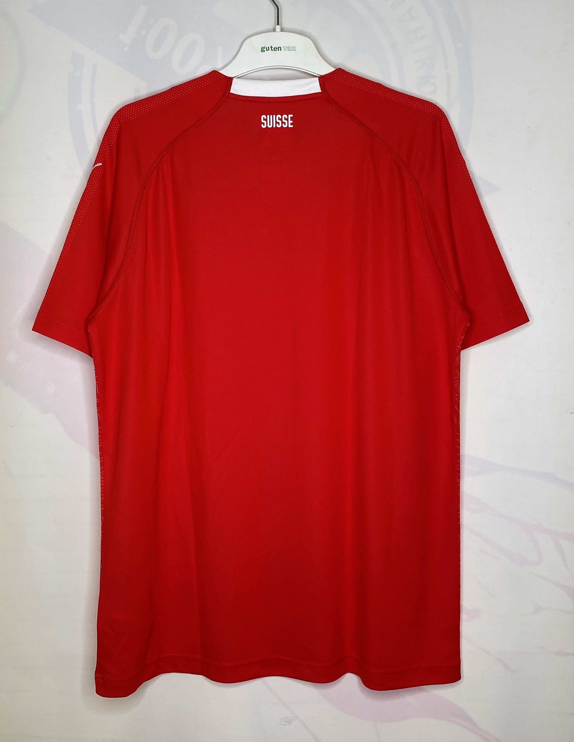 Puma × UEFA SWITZERLAND TEAM 2018 2020 HOME FOOTBALL SHIRT SOCCER JERSEY Size US L / EU 52-54 / 3 - 2 Thumbnail