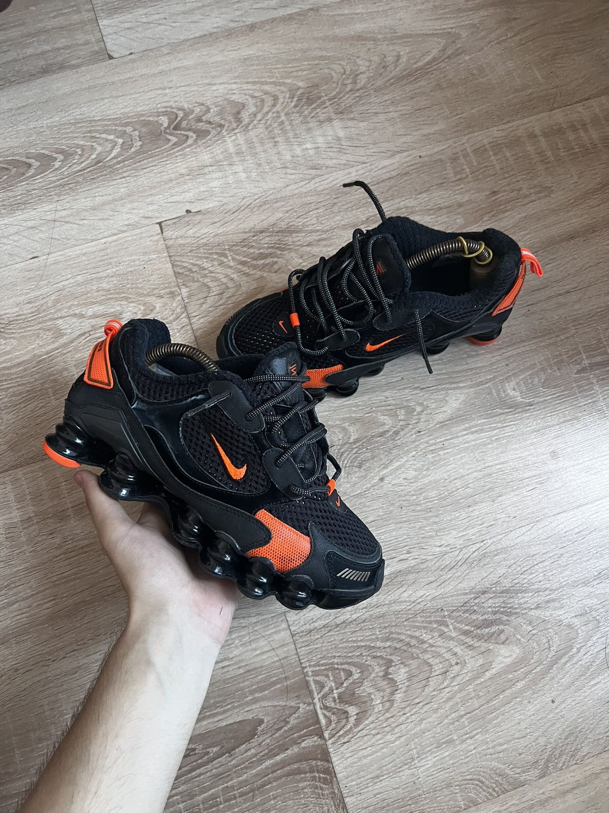 Nike × Streetwear Nike Shox TL Nova Black Orange CK2085-001