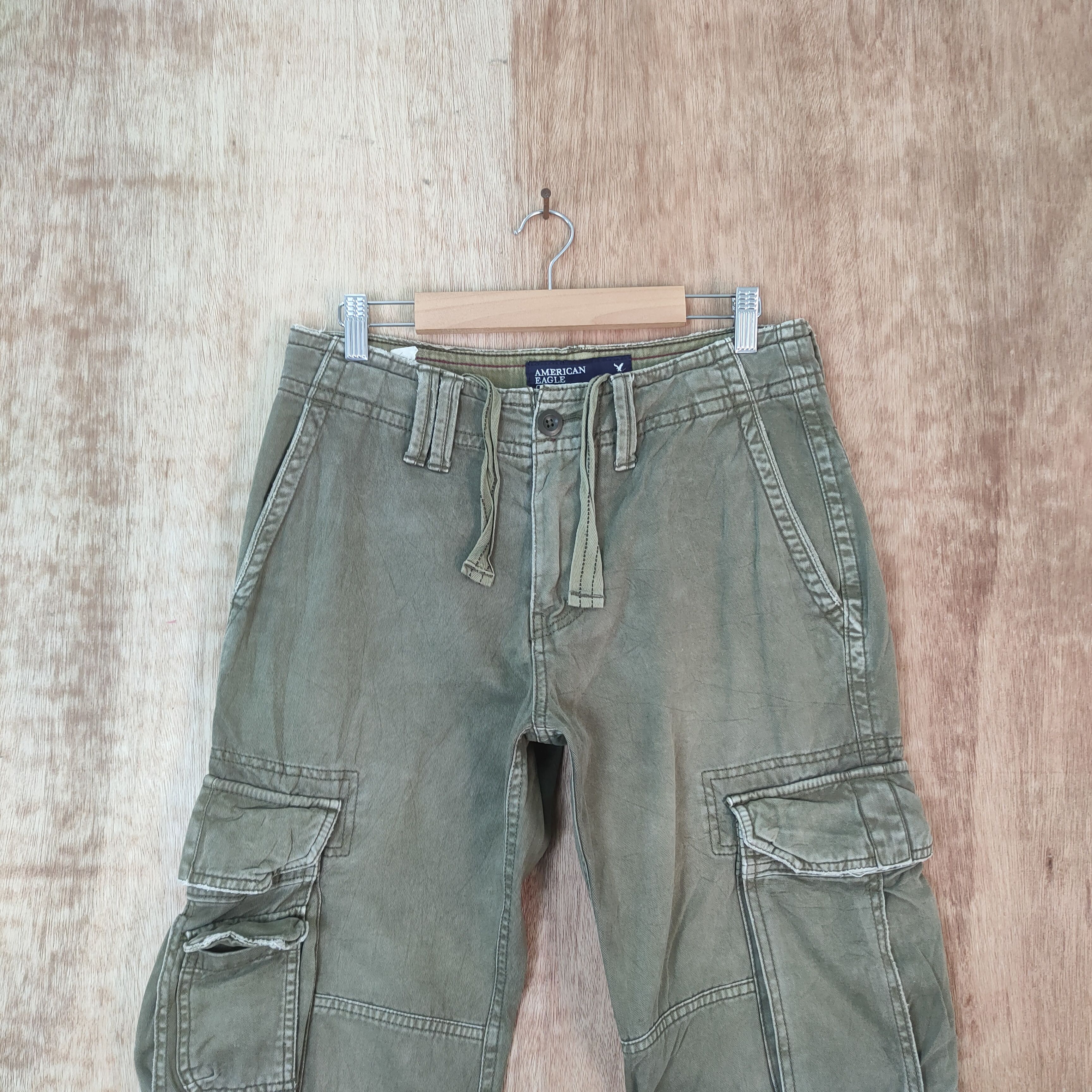 Japanese Brand VINTAGE FADED CARGO PANTS Size US 30 / EU 46 - 3 Thumbnail