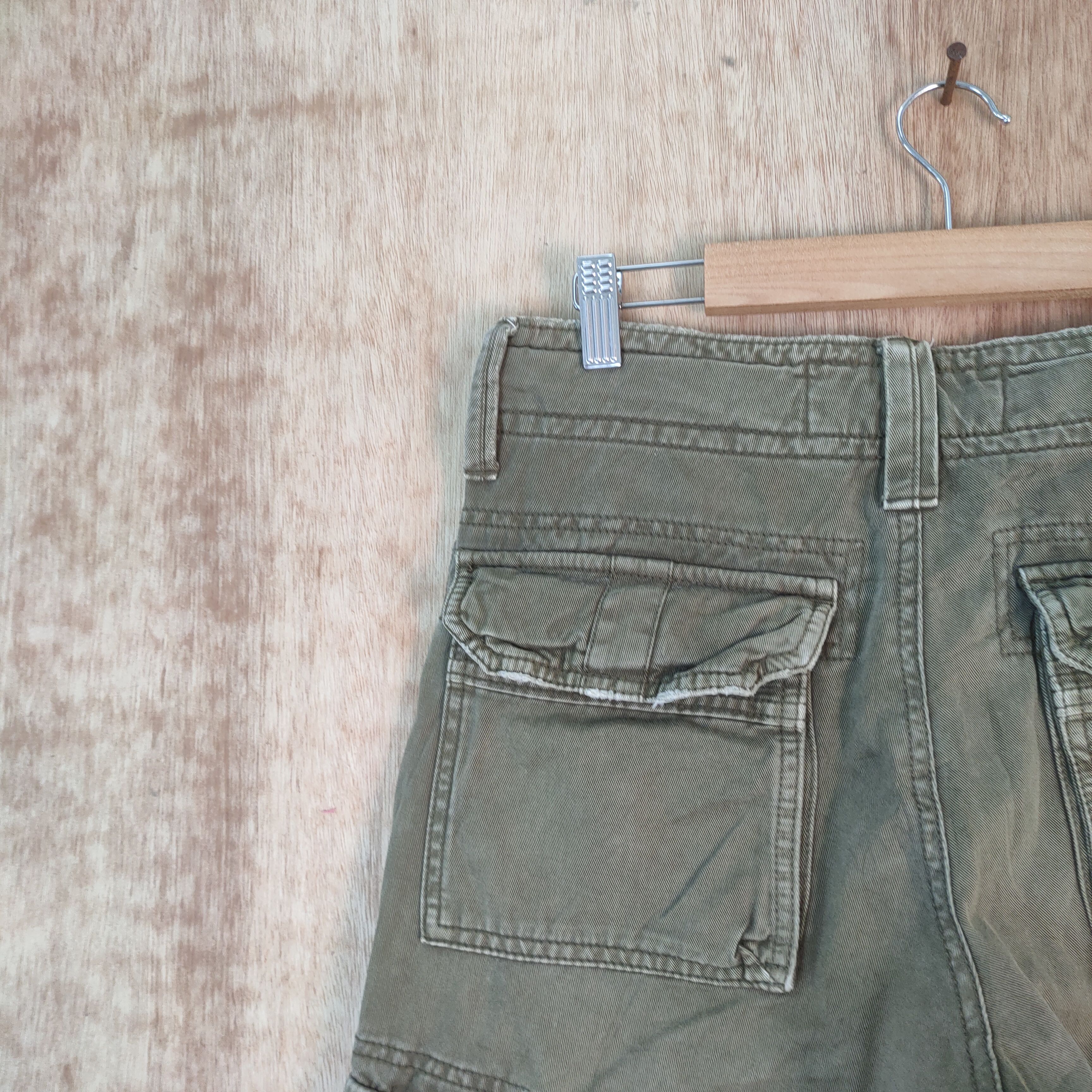 Japanese Brand VINTAGE FADED CARGO PANTS Size US 30 / EU 46 - 12 Thumbnail