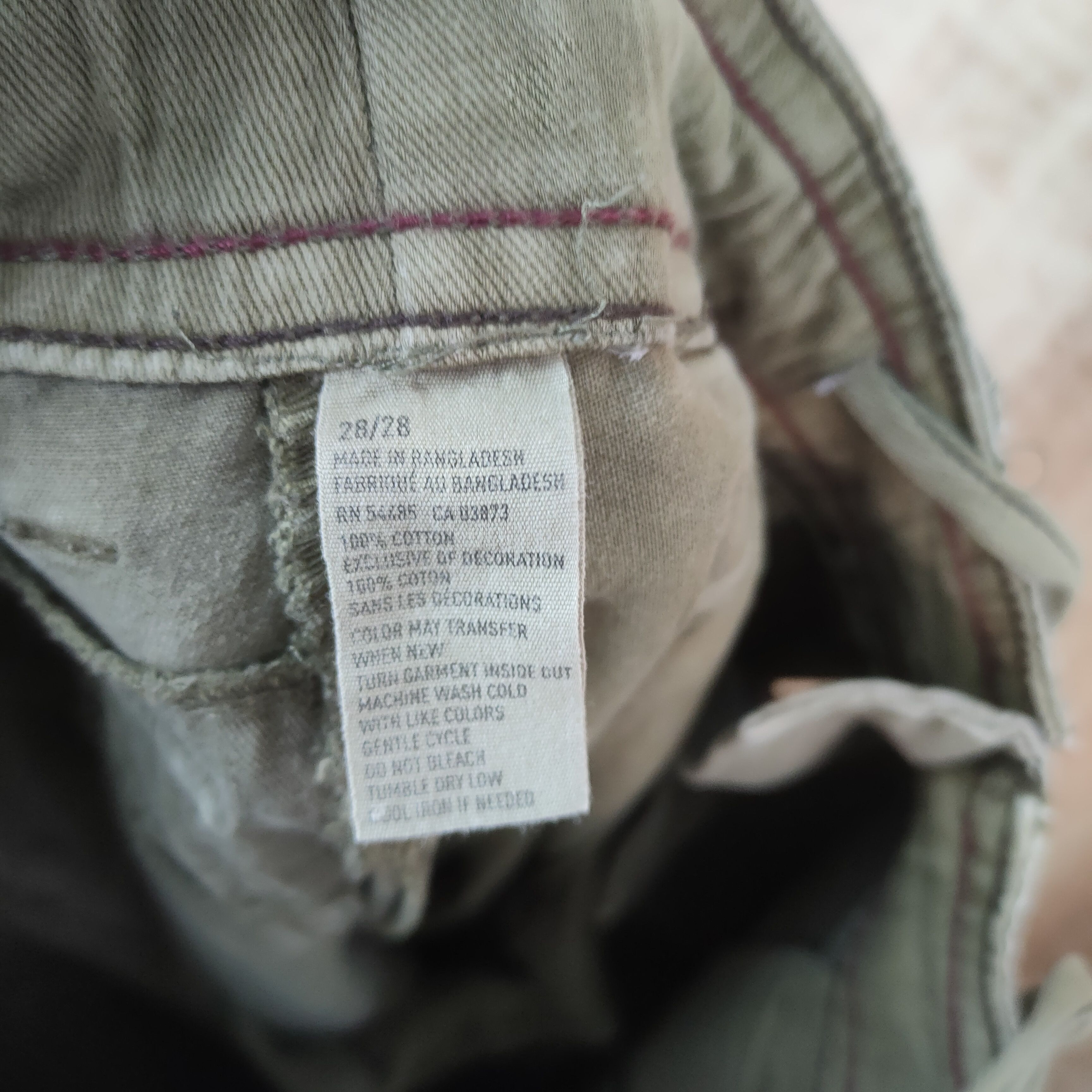 Japanese Brand VINTAGE FADED CARGO PANTS Size US 30 / EU 46 - 15 Thumbnail