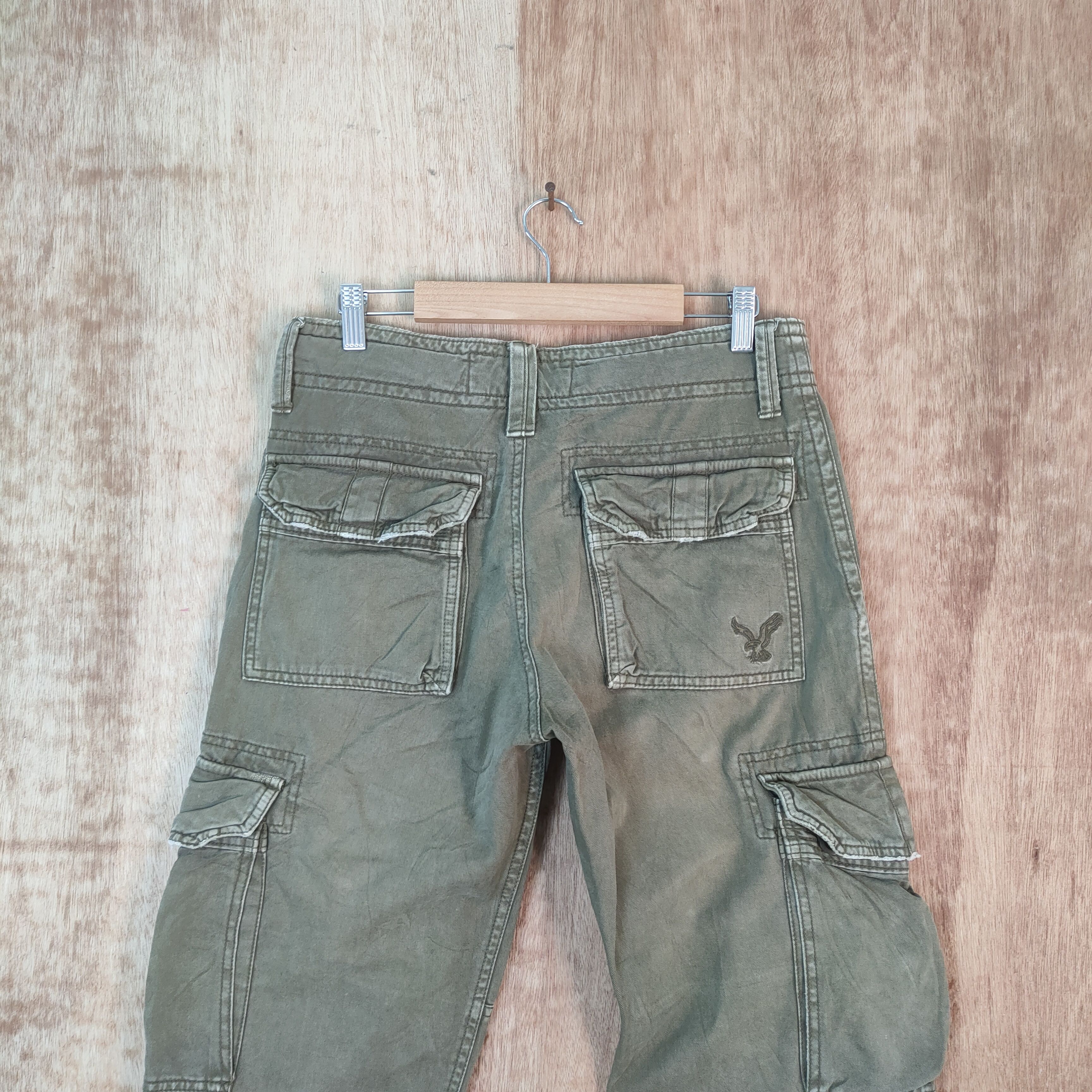 Japanese Brand VINTAGE FADED CARGO PANTS Size US 30 / EU 46 - 9 Thumbnail