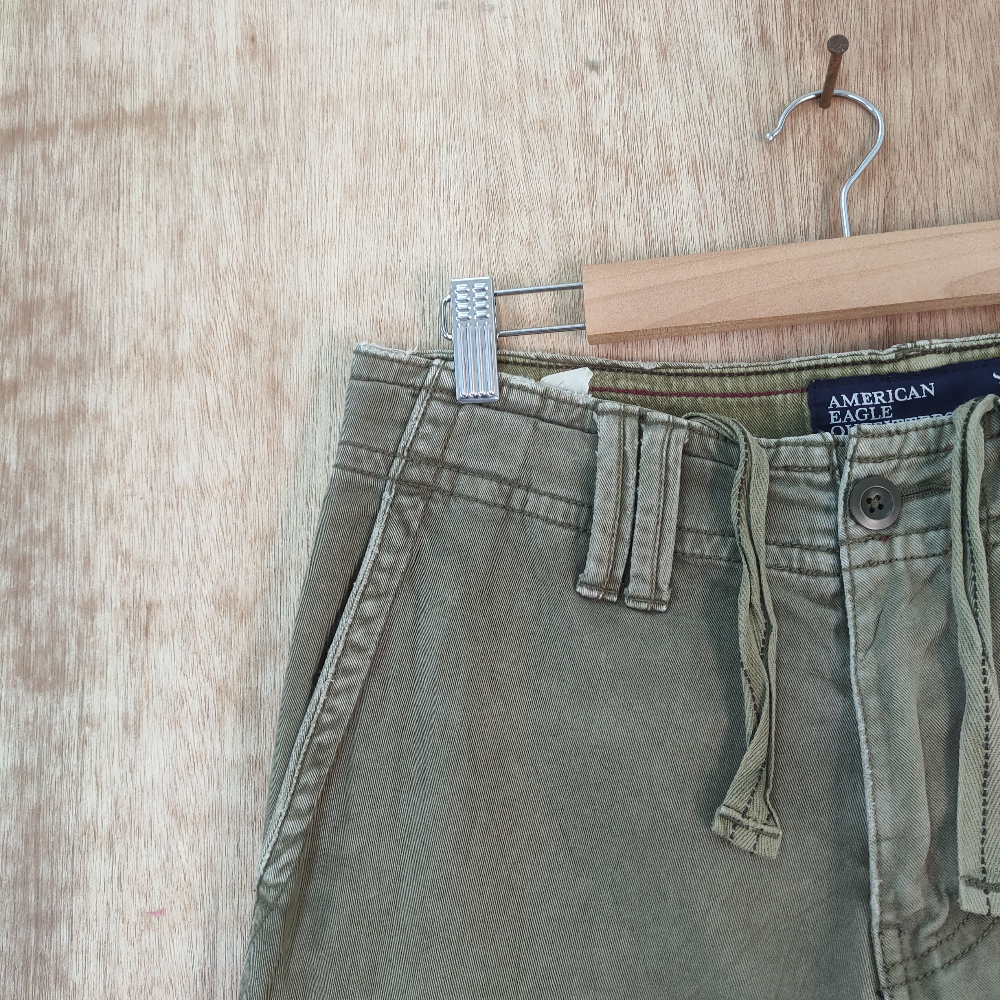 Japanese Brand VINTAGE FADED CARGO PANTS Size US 30 / EU 46 - 5 Thumbnail