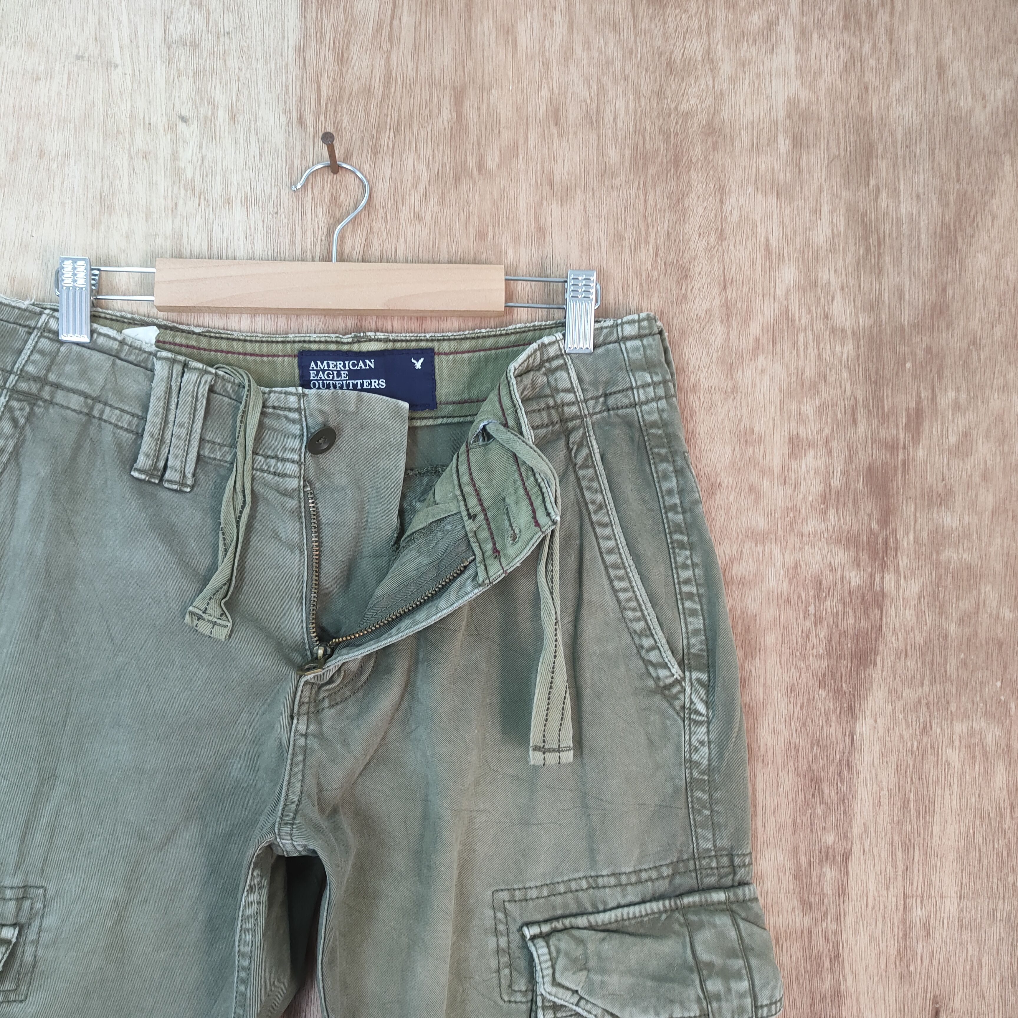Japanese Brand VINTAGE FADED CARGO PANTS Size US 30 / EU 46 - 7 Thumbnail