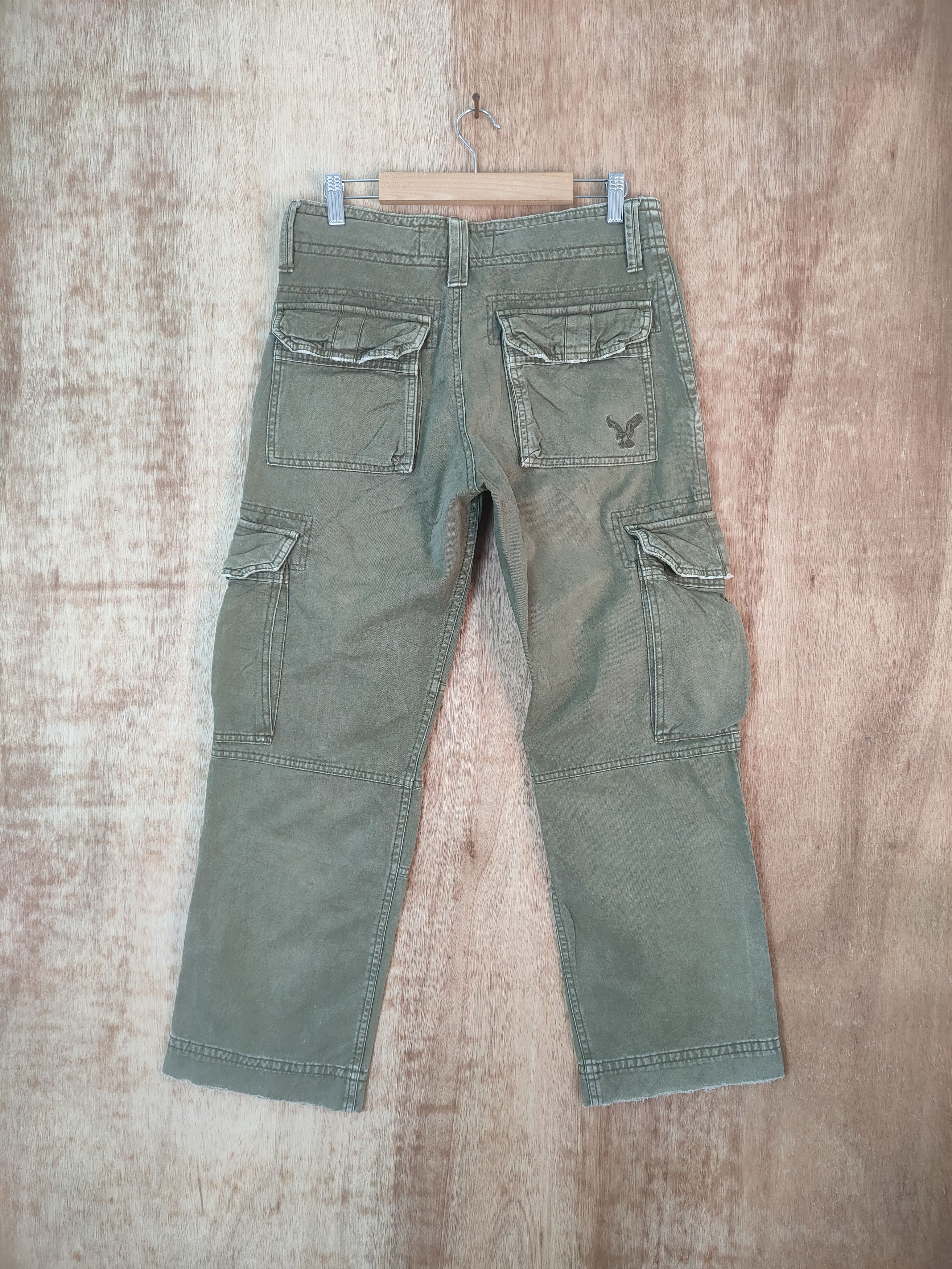 Japanese Brand VINTAGE FADED CARGO PANTS Size US 30 / EU 46 - 2 Thumbnail