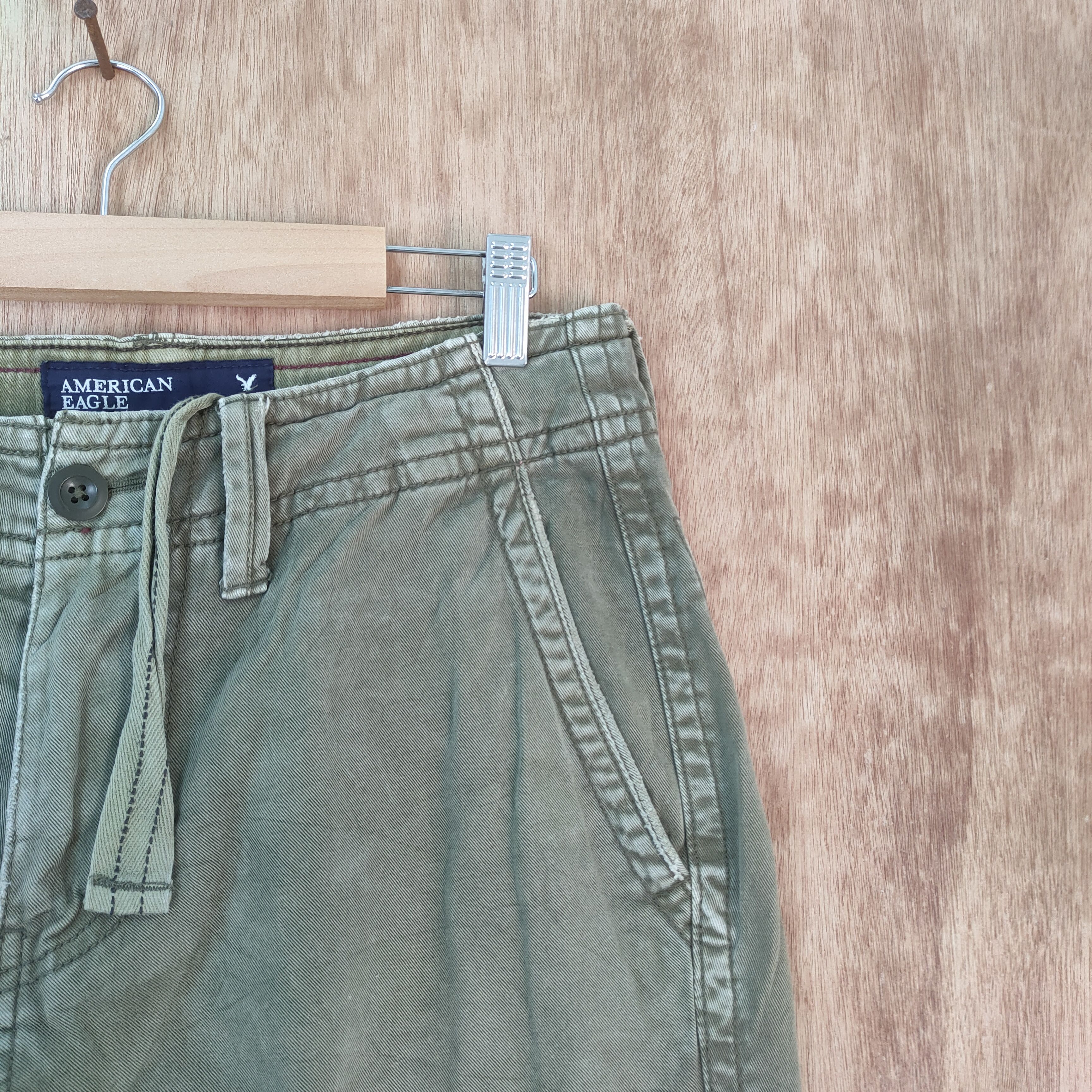 Japanese Brand VINTAGE FADED CARGO PANTS Size US 30 / EU 46 - 6 Thumbnail