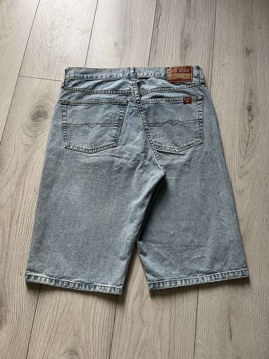 Fubu Vintage baggy wide leg jorts denim shorts skate clinic fubu | Grailed