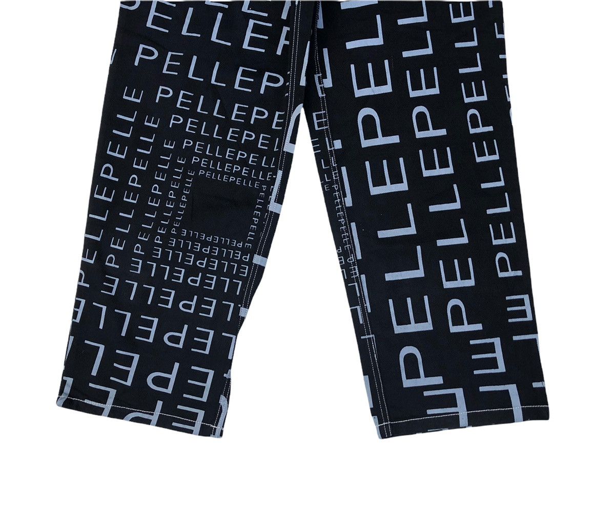 Marc Buchanan × Pelle Pelle × Vintage 🔥Sick Art Pelle Pelle Monogram Hip Hop Baggy Pant Jeans🔥 Size US 32 / EU 48 - 4 Thumbnail