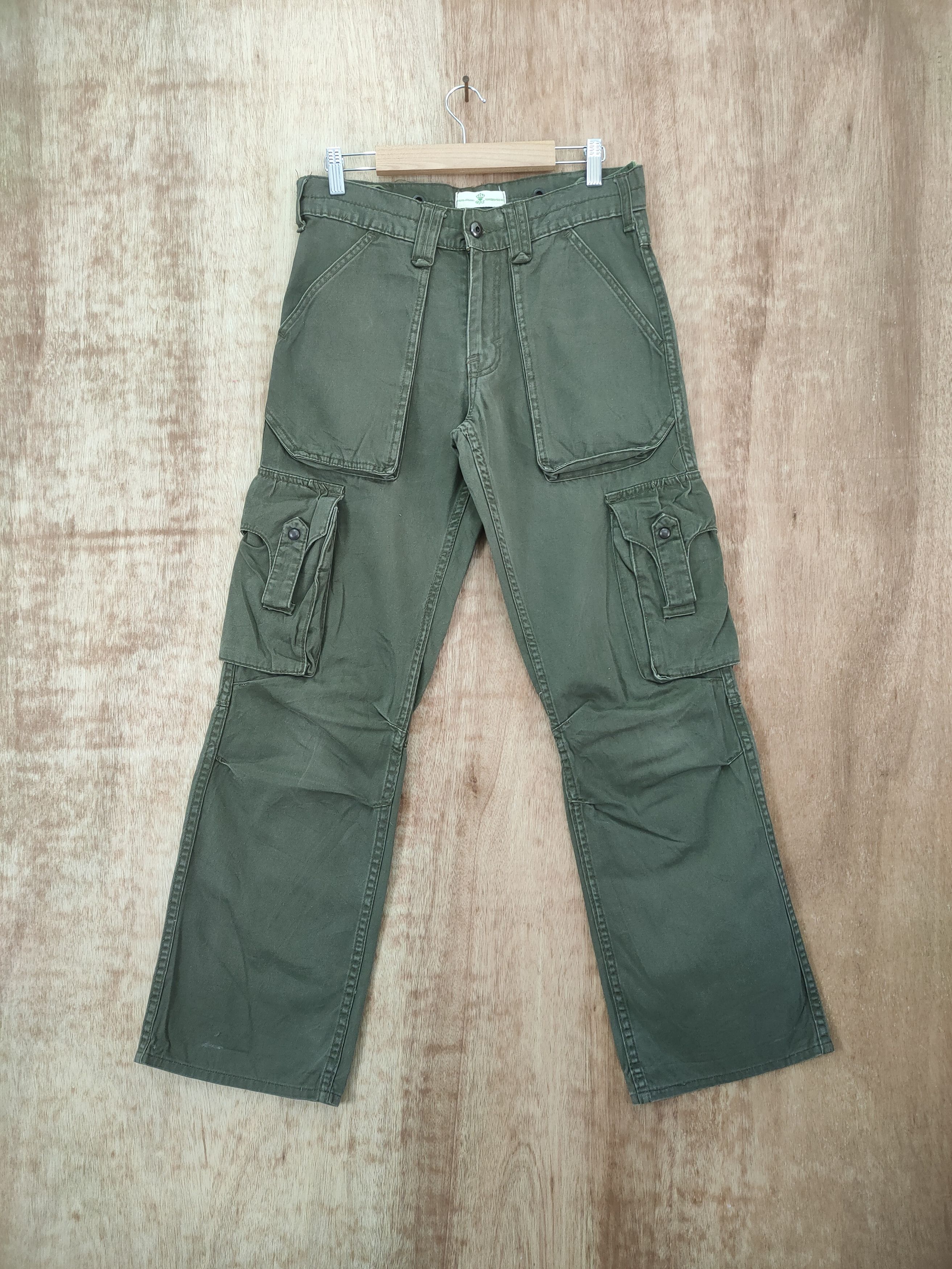 Japanese Brand VINTAGE JAPANESE CARGO PANTS Size US 30 / EU 46 - 1 Thumbnail