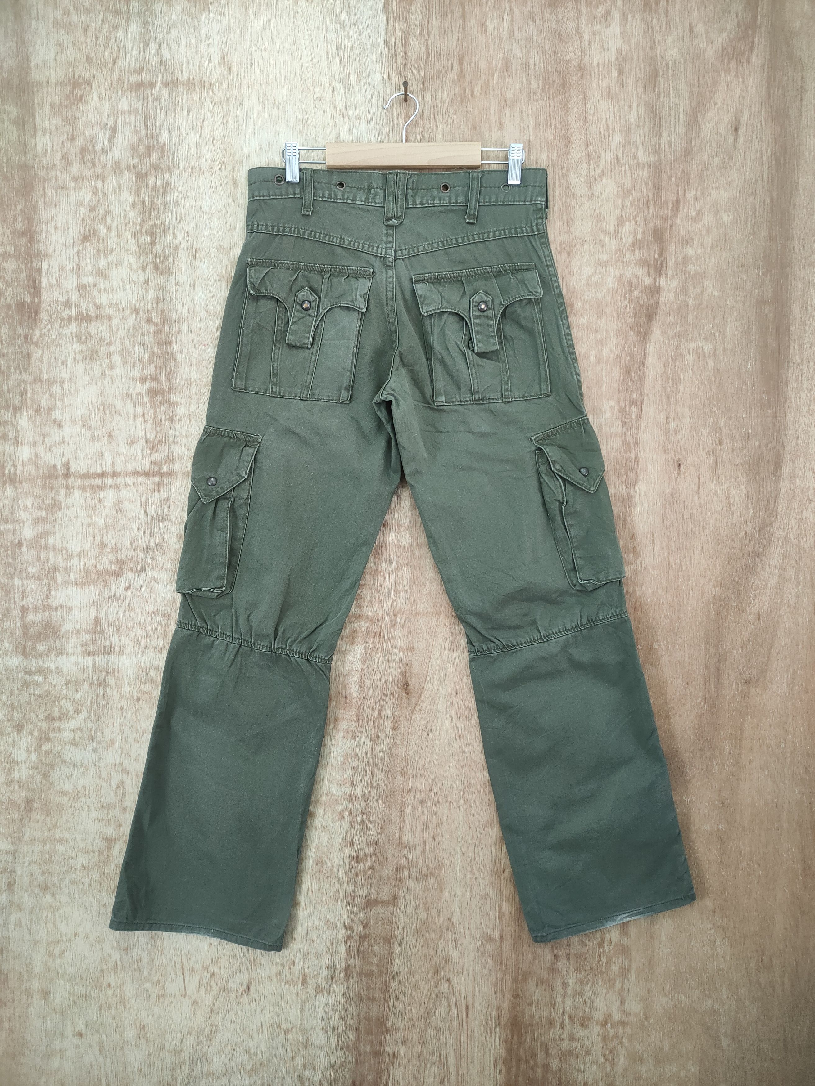 Japanese Brand VINTAGE JAPANESE CARGO PANTS Size US 30 / EU 46 - 6 Thumbnail