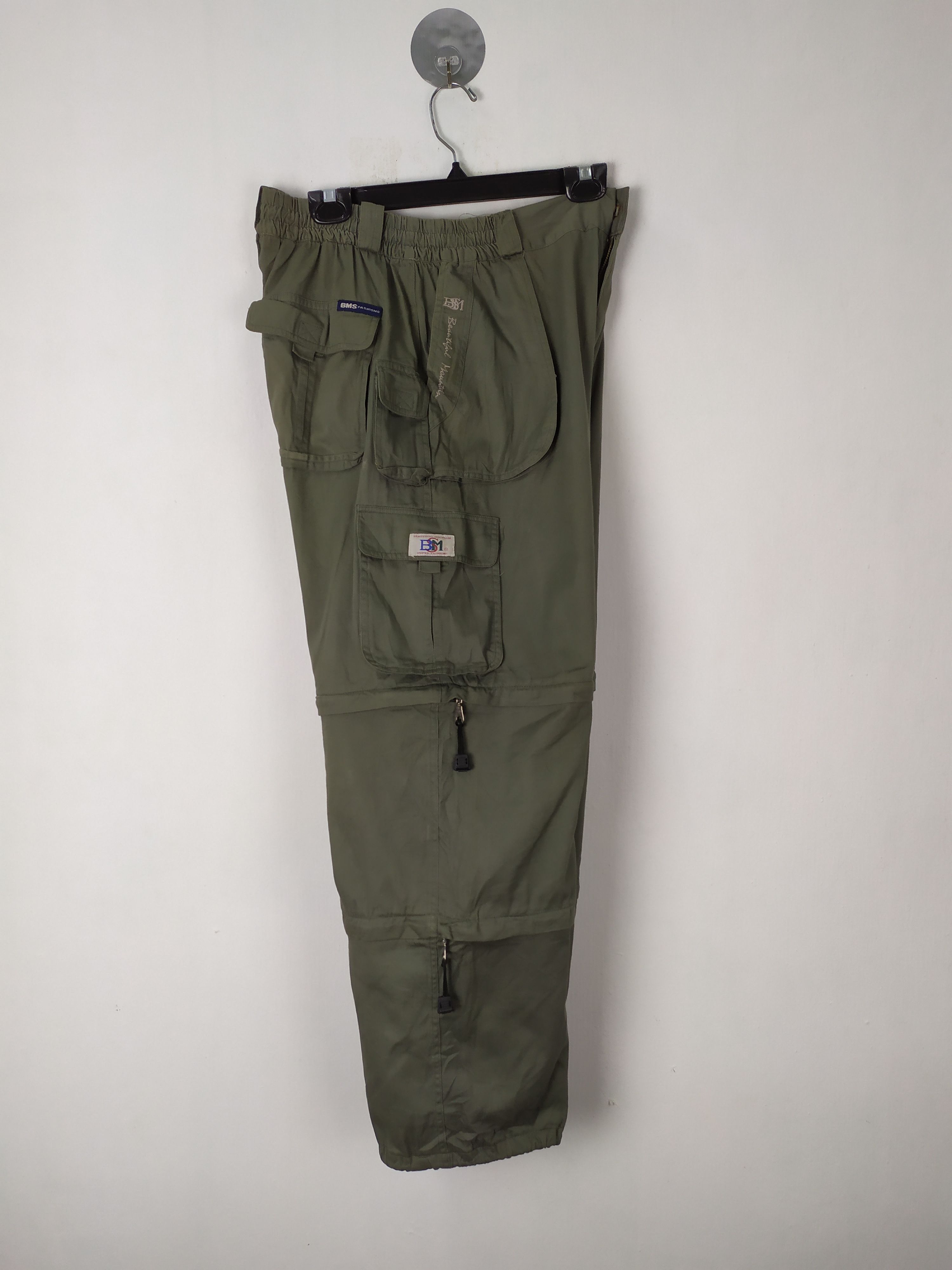 Japanese Brand BMS BONDAGE BAGGY CARGO PANTS /3 STEP STYLE Size US 30 / EU 46 - 18 Thumbnail