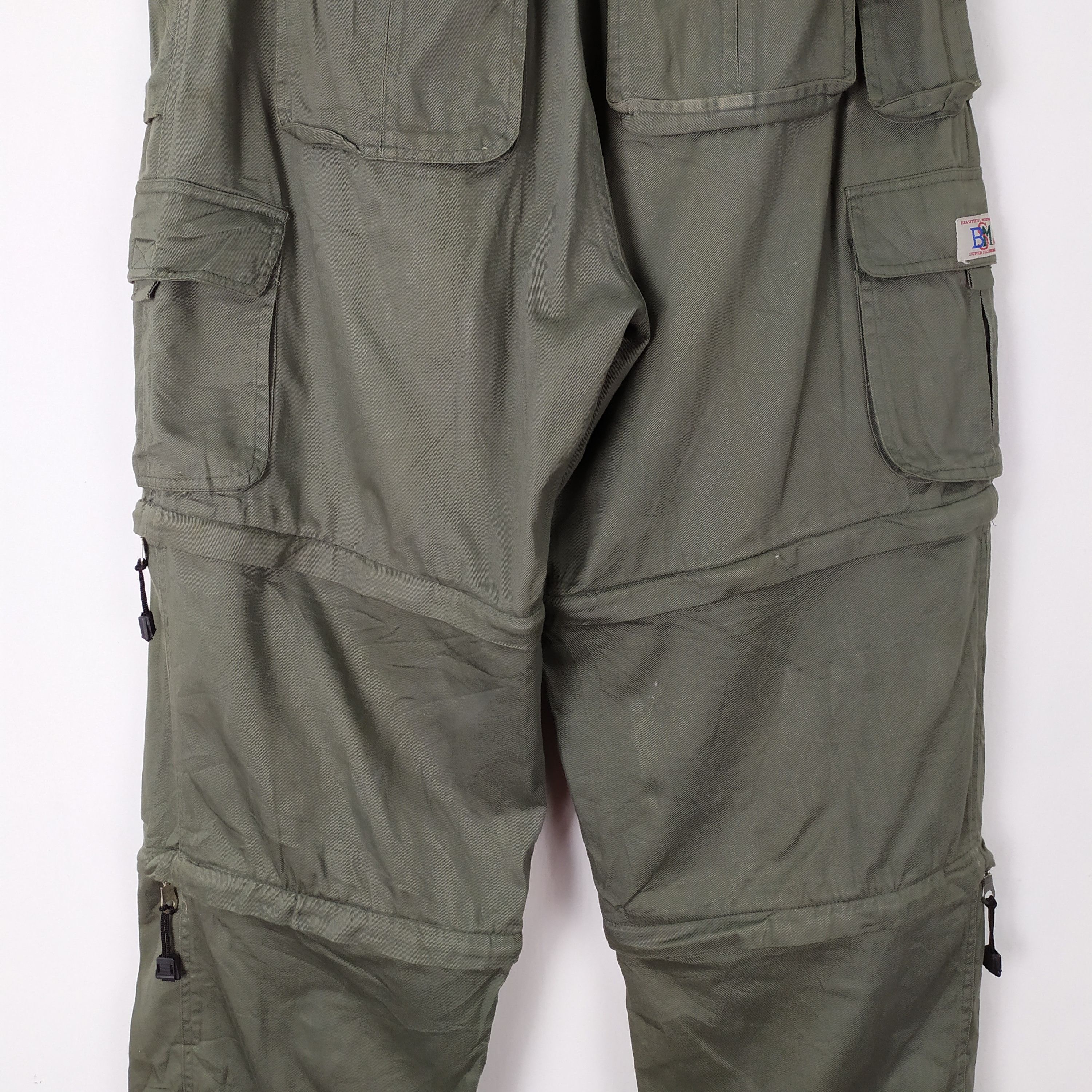 Japanese Brand BMS BONDAGE BAGGY CARGO PANTS /3 STEP STYLE Size US 30 / EU 46 - 9 Thumbnail