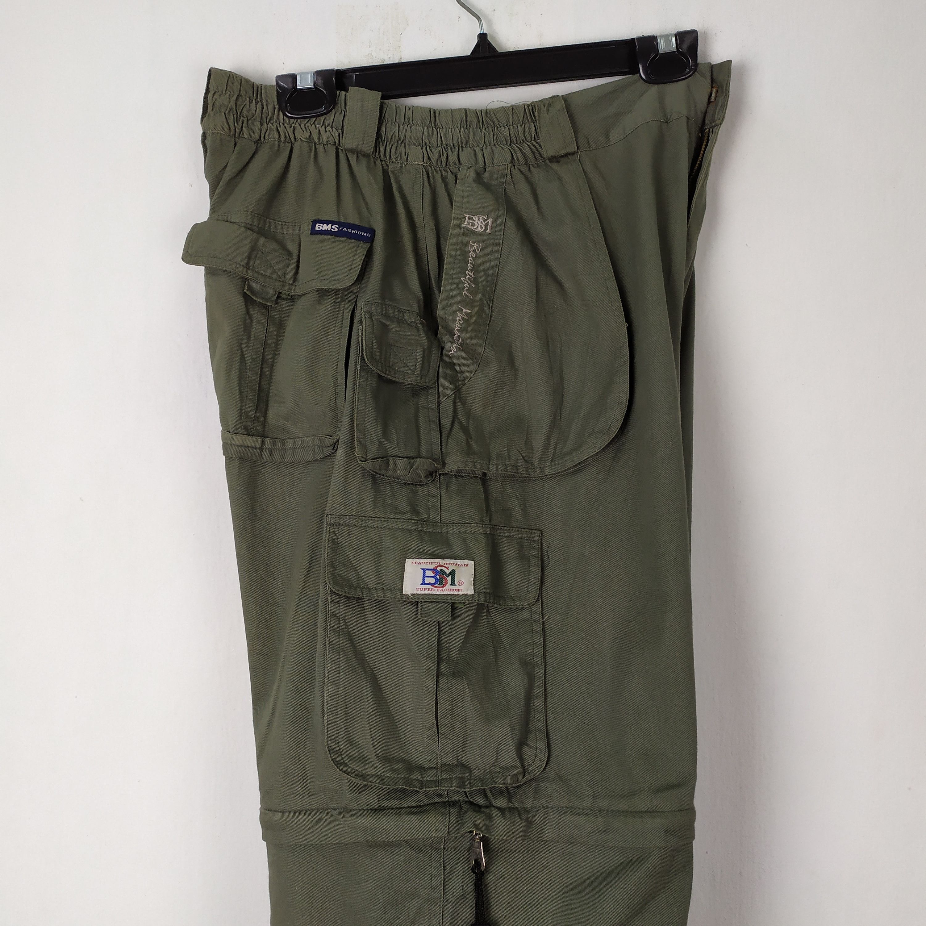 Japanese Brand BMS BONDAGE BAGGY CARGO PANTS /3 STEP STYLE Size US 30 / EU 46 - 17 Thumbnail