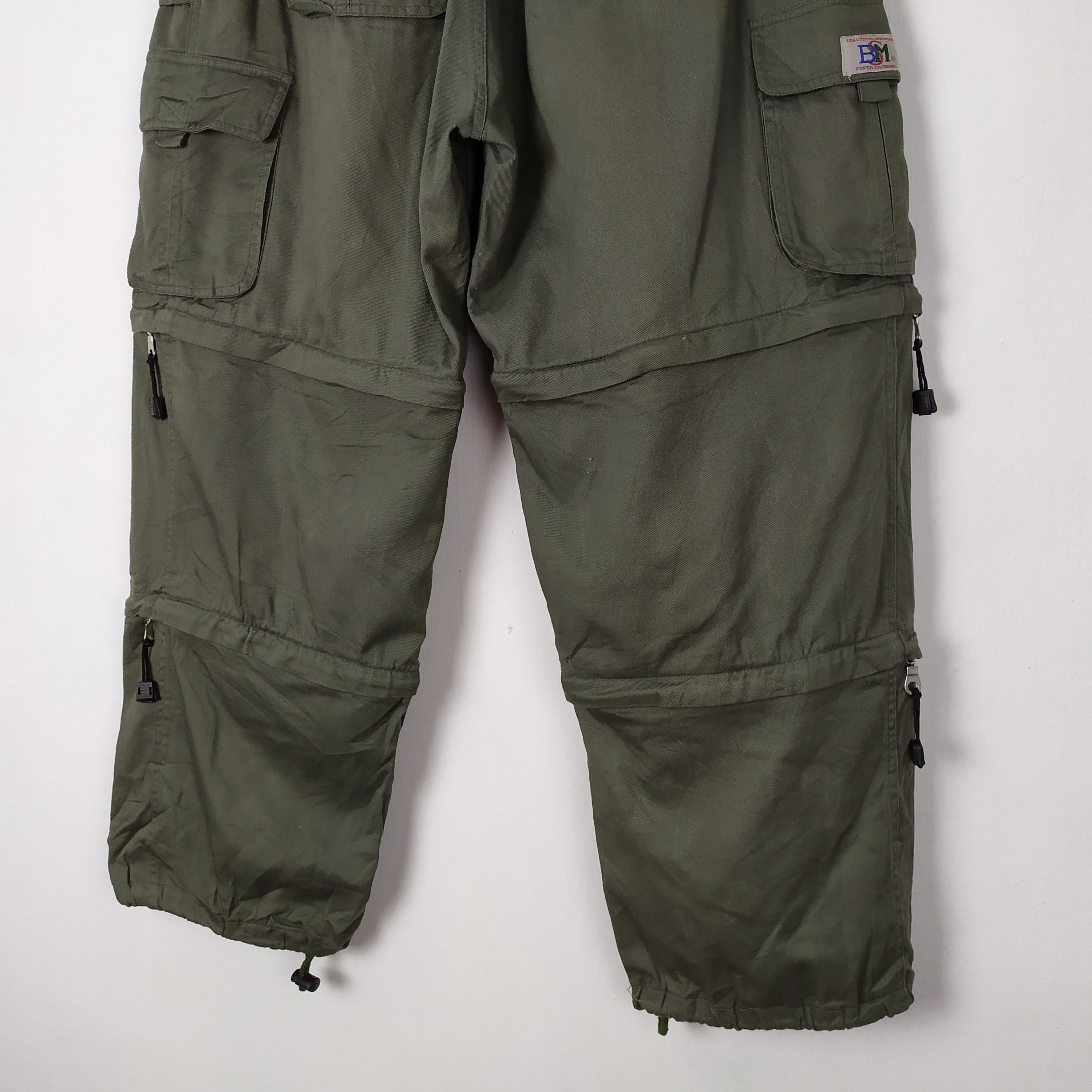 Japanese Brand BMS BONDAGE BAGGY CARGO PANTS /3 STEP STYLE Size US 30 / EU 46 - 13 Thumbnail