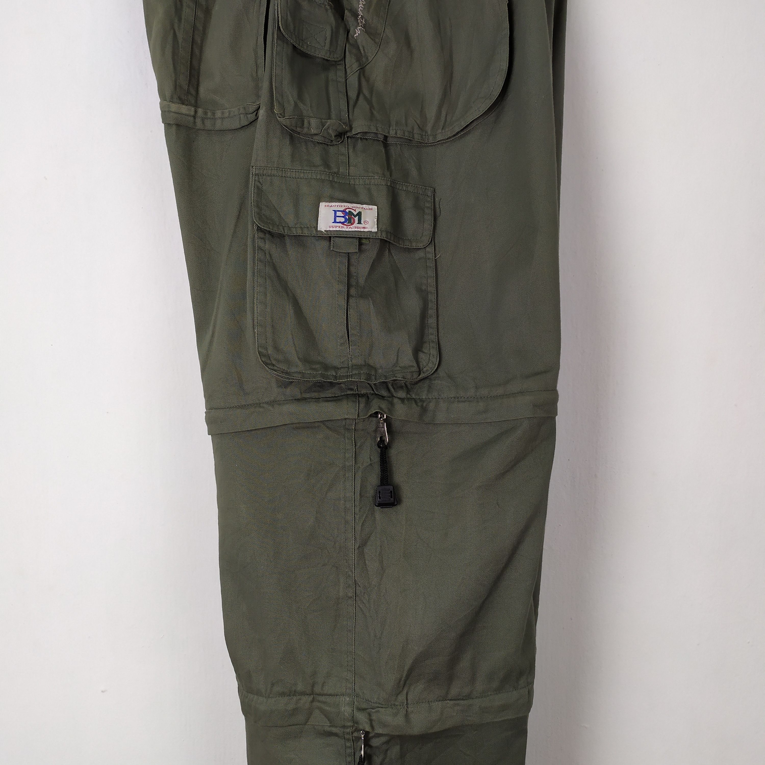 Japanese Brand BMS BONDAGE BAGGY CARGO PANTS /3 STEP STYLE Size US 30 / EU 46 - 16 Thumbnail