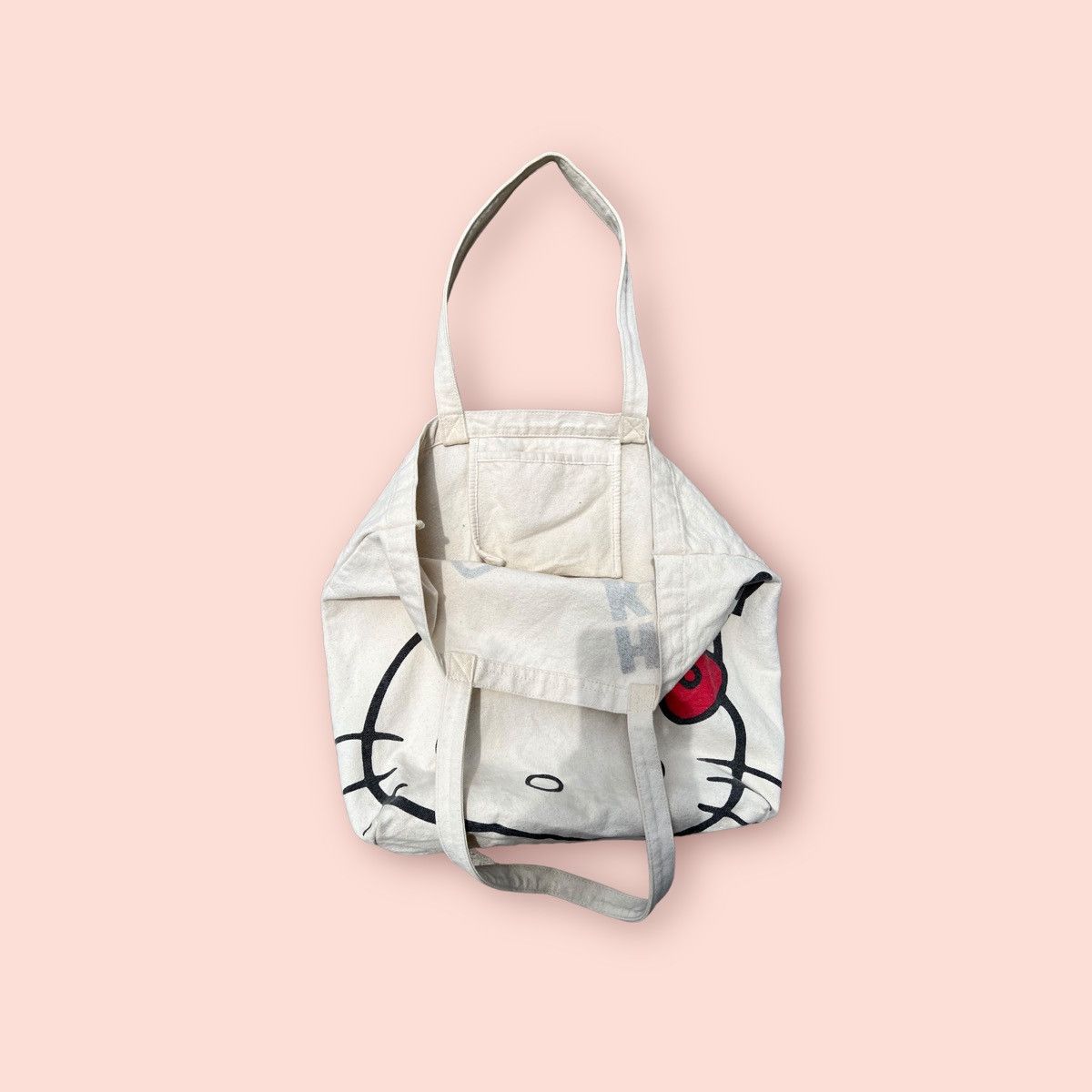 Cartoon Network × Japanese Brand × Vintage BLACK LABEL HELLO KITTY TOTE BAG Size ONE SIZE - 4 Thumbnail