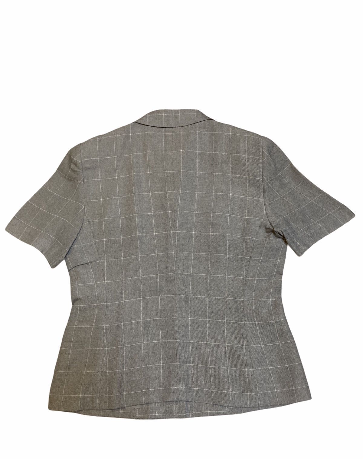Burberry Burberry Grid Check Blazer Jacket Size S / US 4 / IT 40 - 2 Thumbnail