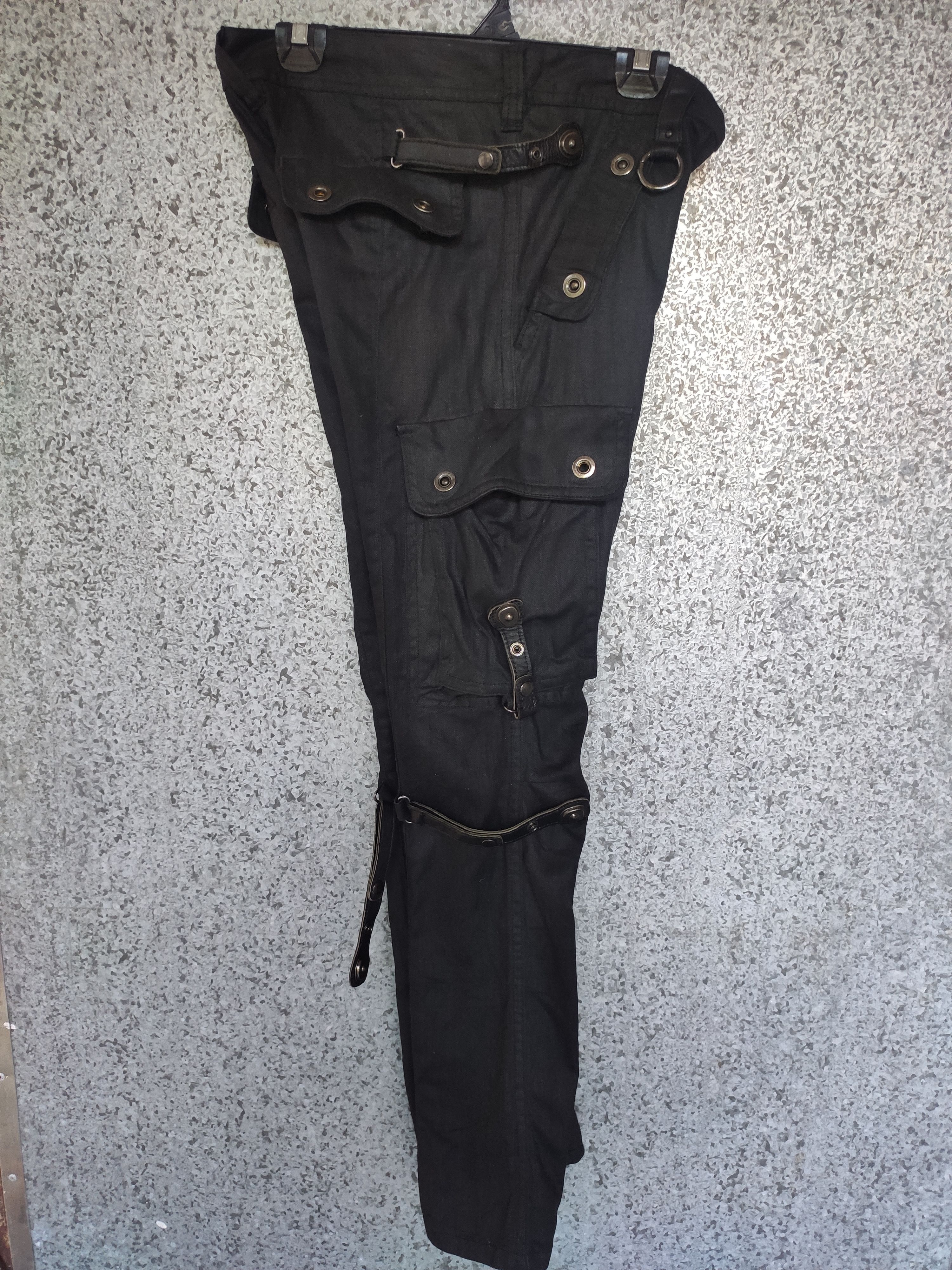 image of Tornado Mart x Tornado Mart Japan Bondage Pants in Black, Men's (Size 32)