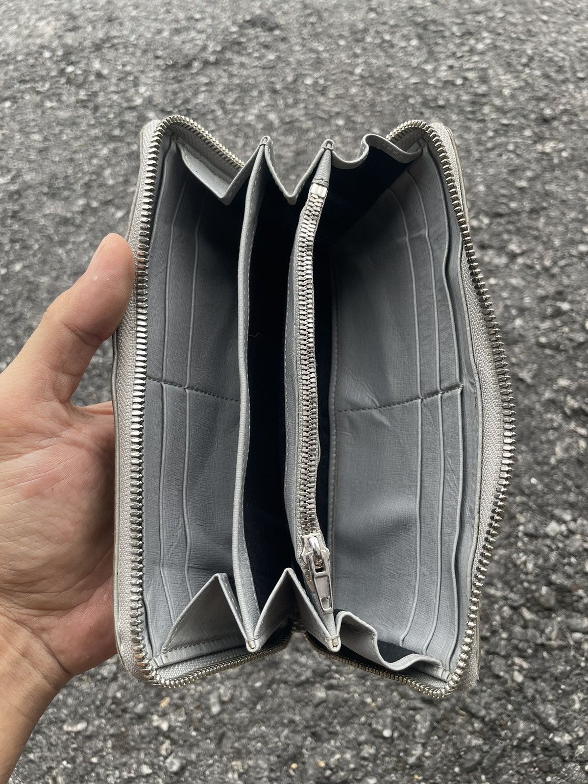 Vintage Vintage Balenciaga Paris Long Wallet Leather Size ONE SIZE - 7 Thumbnail