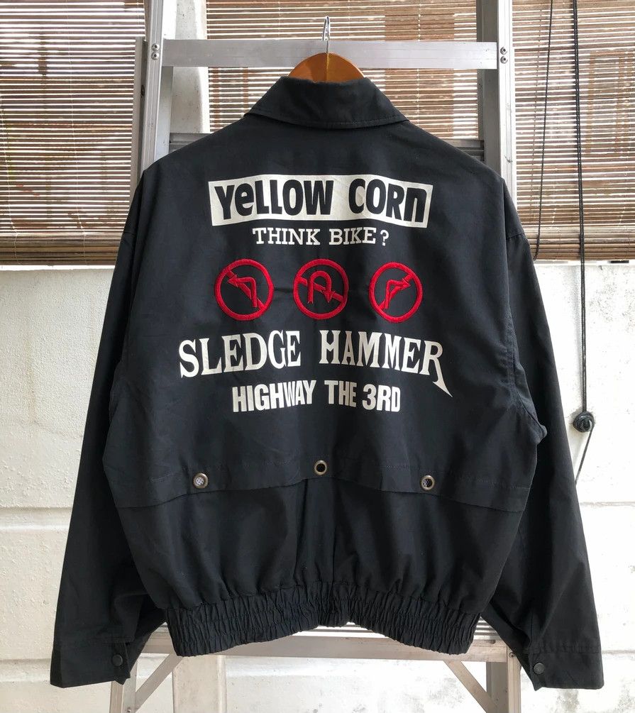 Vintage VINTAGE YELLOW CORN LIGHT WINDBREAKER Size US M / EU 48-50 / 2 - 1 Thumbnail