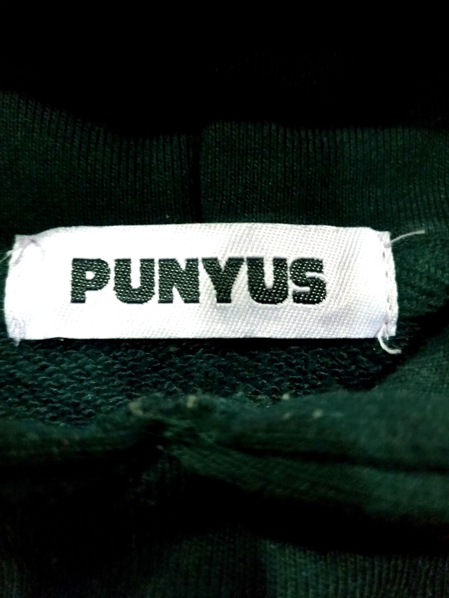 Japanese Brand RARE! PUNYU$ BLACK NEON PUNK PANTHER HOODIE PULLOVER Size US S / EU 44-46 / 1 - 6 Thumbnail
