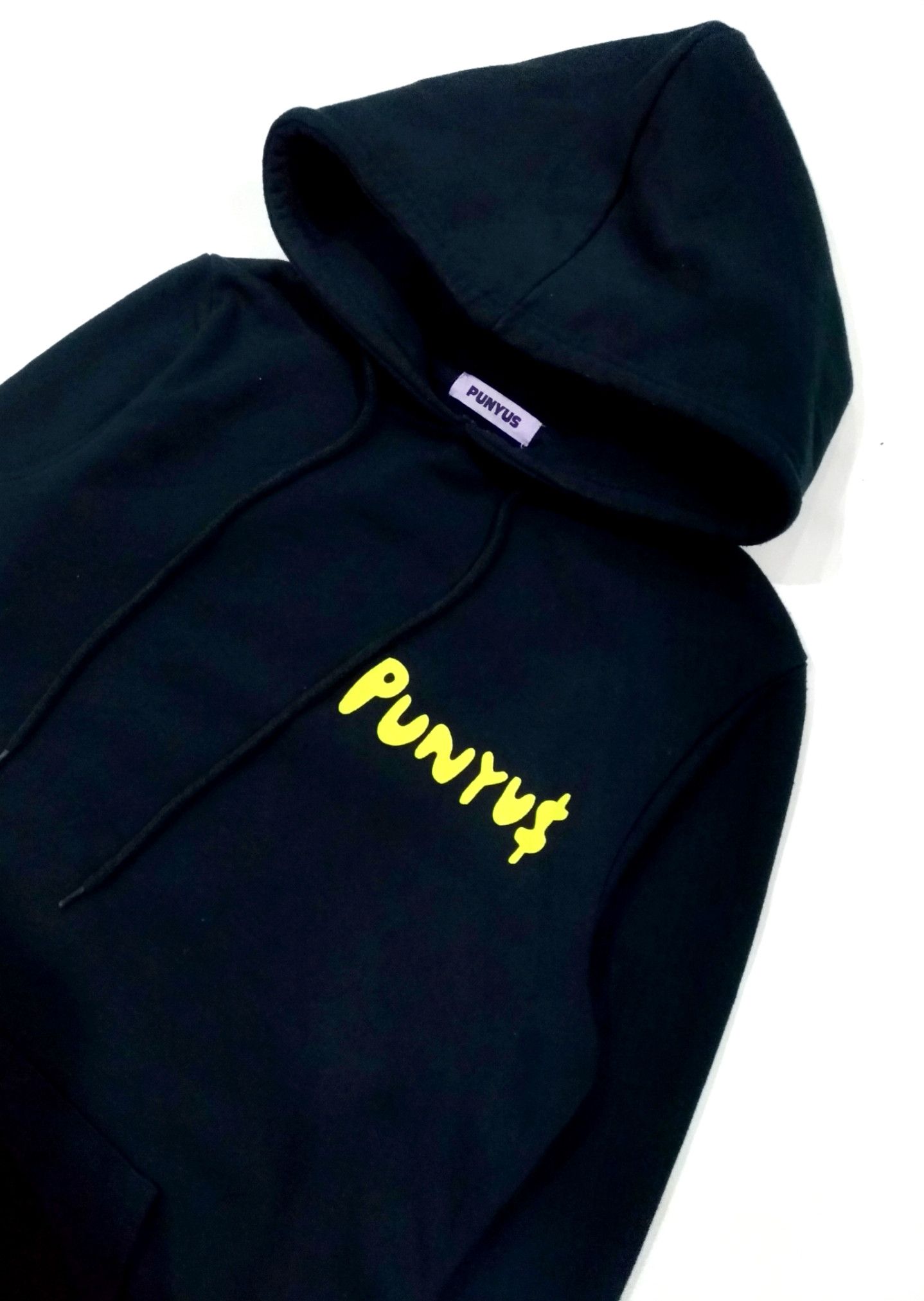 Japanese Brand RARE! PUNYU$ BLACK NEON PUNK PANTHER HOODIE PULLOVER Size US S / EU 44-46 / 1 - 8 Thumbnail