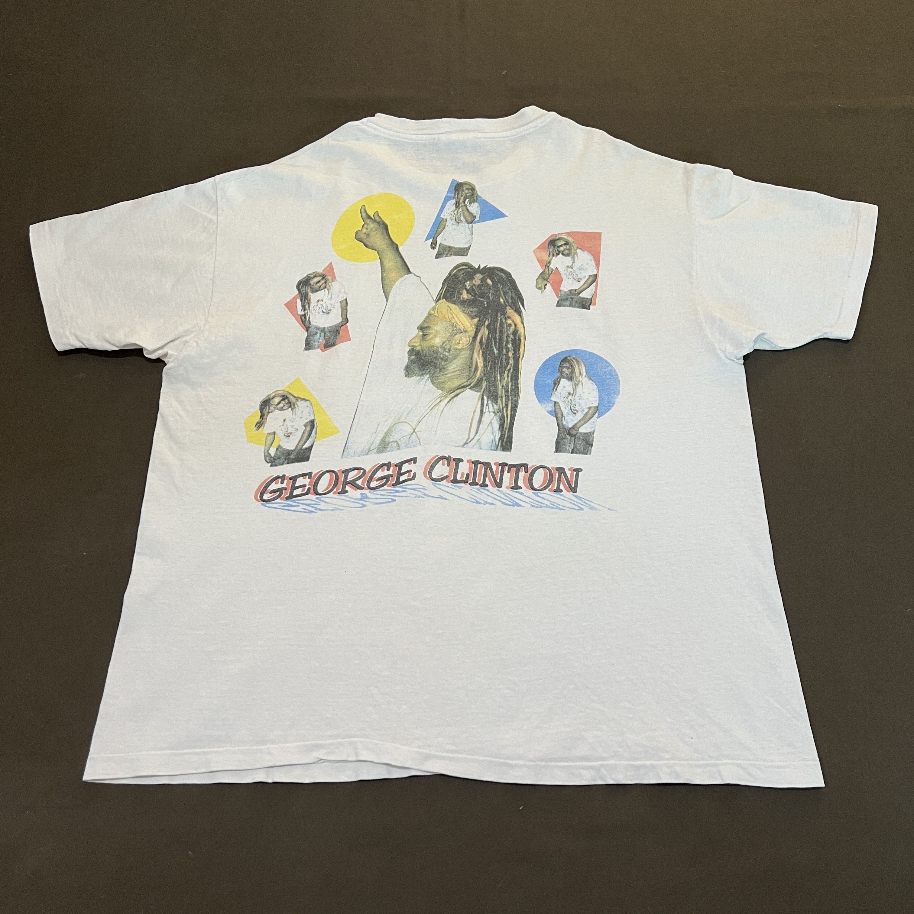 Rap Tees Vintage 90s George Clinton Photo Derrick Drisdel Tee XL Funk Size US XL / EU 56 / 4 - 7 Thumbnail