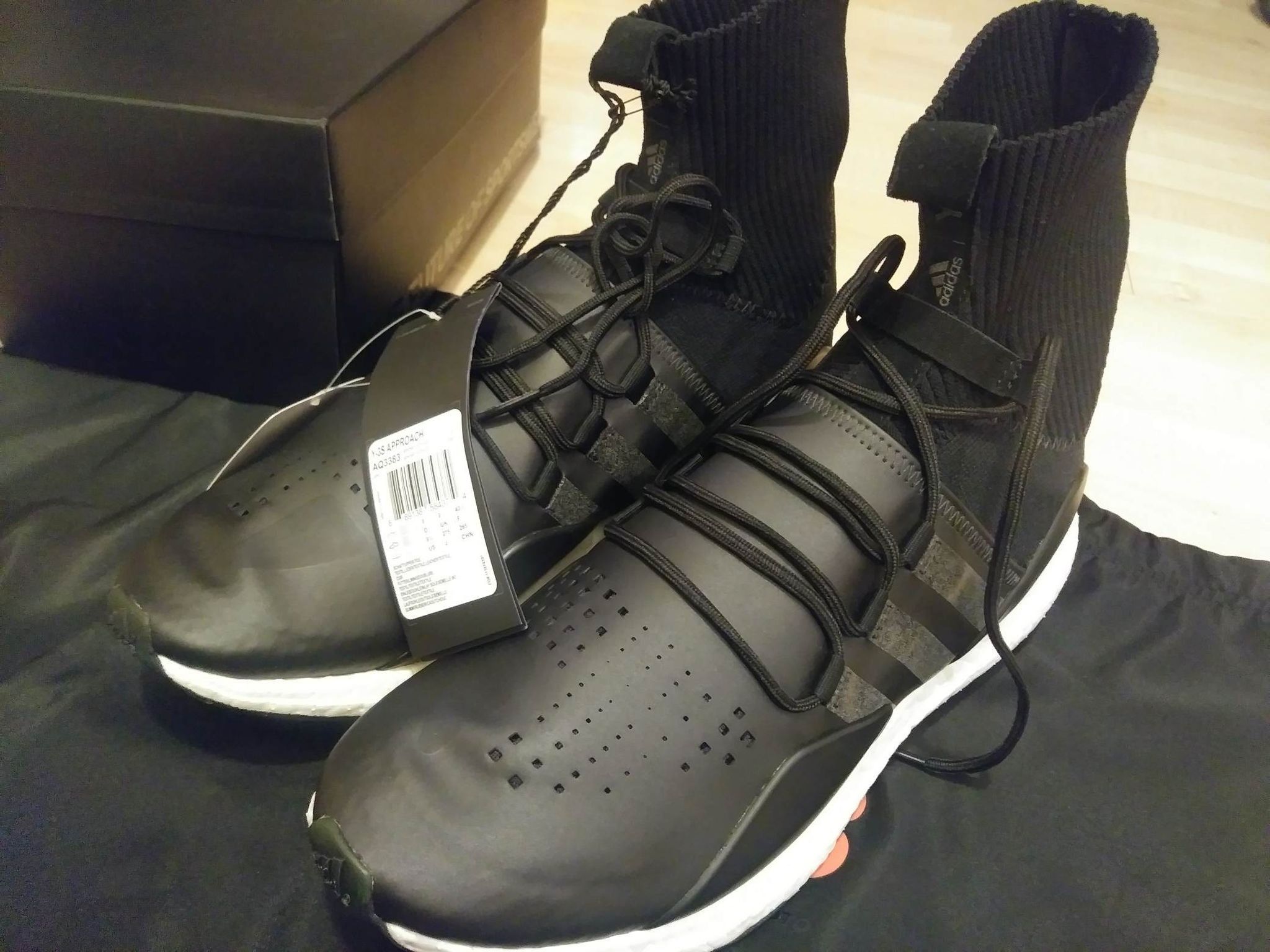 Adidas Y-3 Yohji Yamamoto Sport Approach NIB Adidas High Top Size US 9.5 / EU 42-43 - 2 Thumbnail
