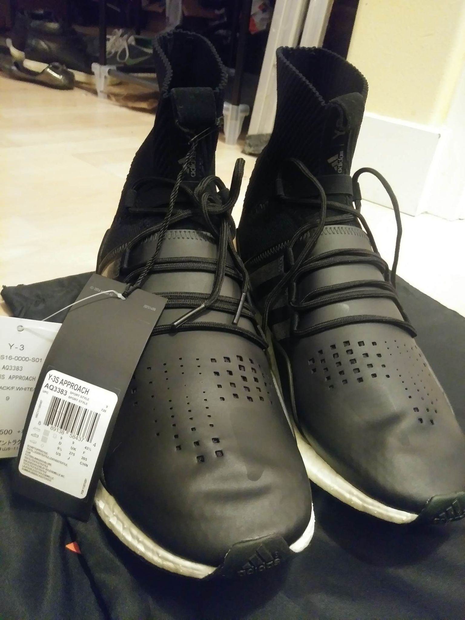 Adidas Y-3 Yohji Yamamoto Sport Approach NIB Adidas High Top Size US 9.5 / EU 42-43 - 3 Thumbnail