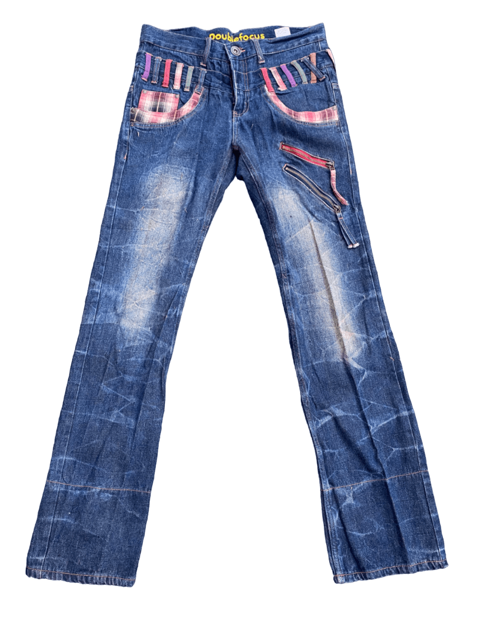 image of Hysteric Glamour x If Six Was Nine Doublefocus Double Waist Multipocket Jeans in Denim (Size 32)