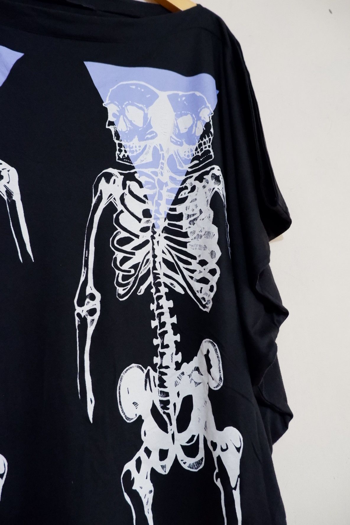 Hysteric Glamour Glad News Double Head Skeleton Baloon Shirt women Size M / US 6-8 / IT 42-44 - 3 Thumbnail