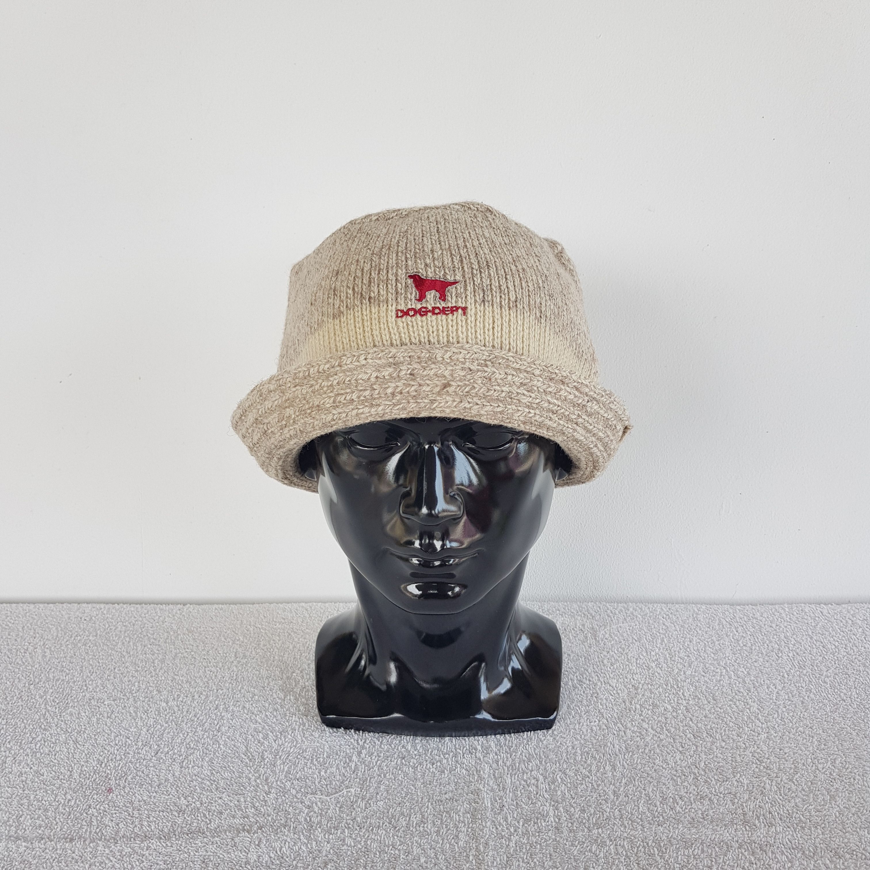 Japanese Brand × Vintage Dog Dept Beanie Snow Cap Japanese Knitted Crochet Hats Size ONE SIZE - 1 Thumbnail