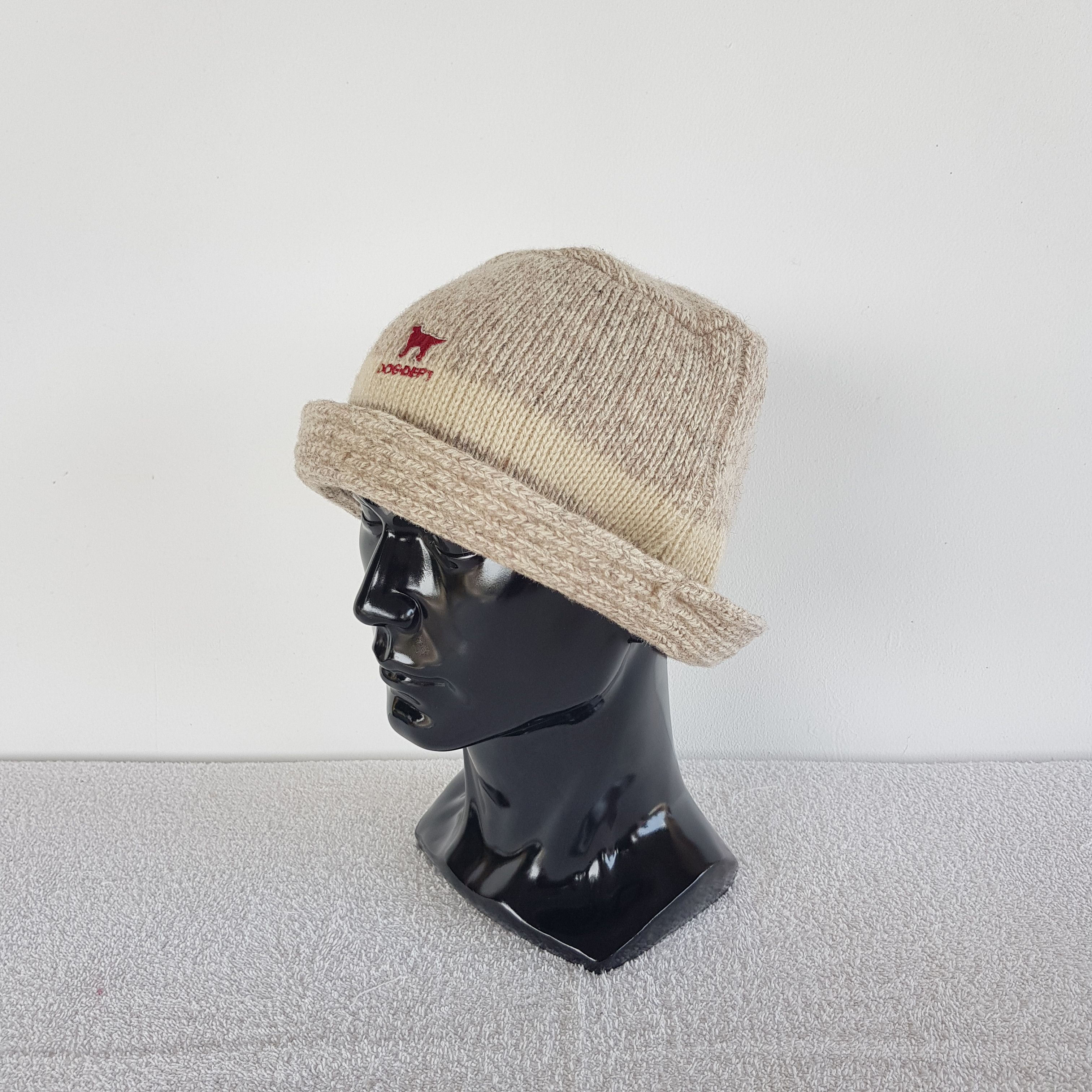 Japanese Brand × Vintage Dog Dept Beanie Snow Cap Japanese Knitted Crochet Hats Size ONE SIZE - 2 Thumbnail