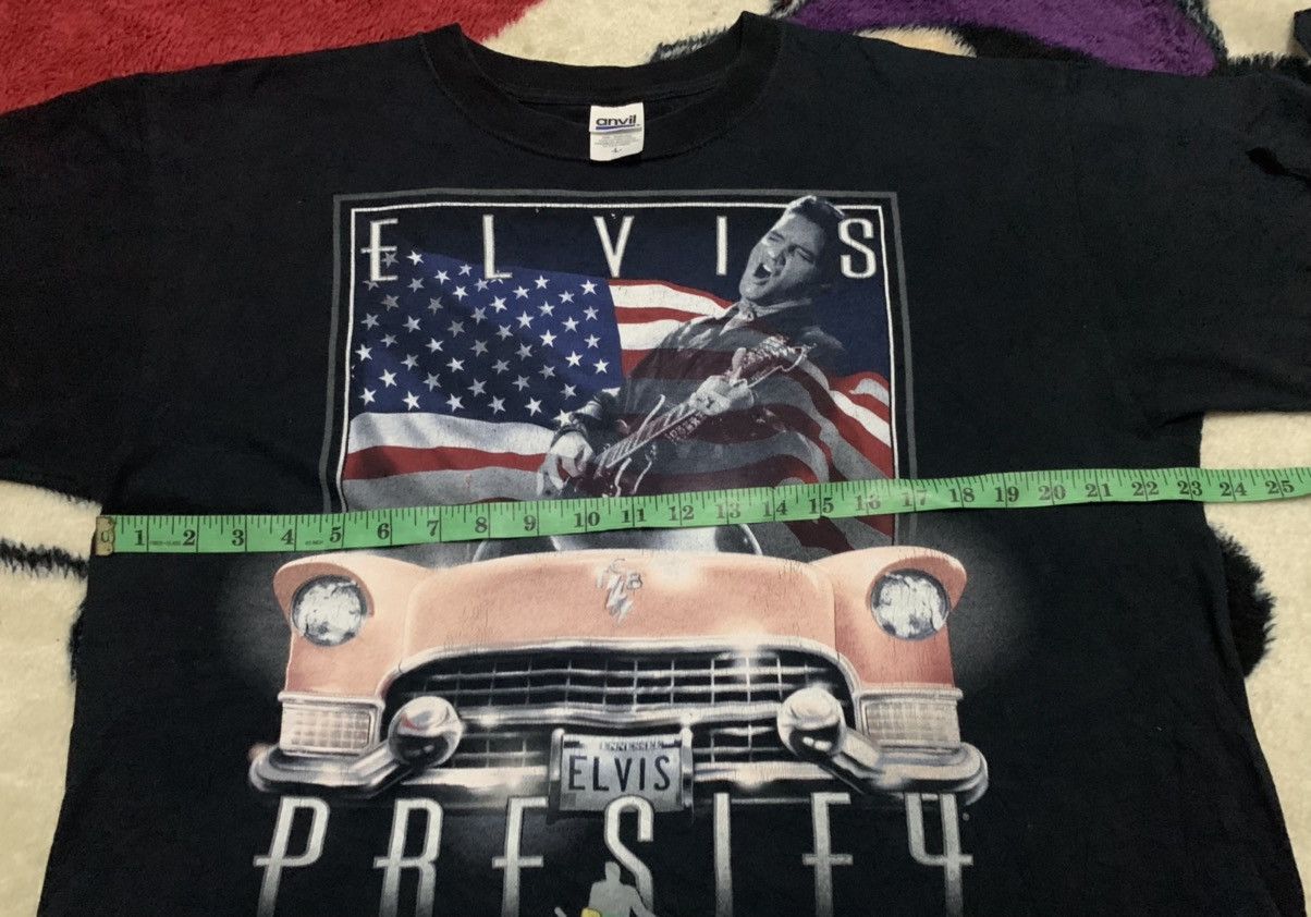 Band Tees Vintage y2k elvis presley nice design Size US L / EU 52-54 / 3 - 6 Thumbnail
