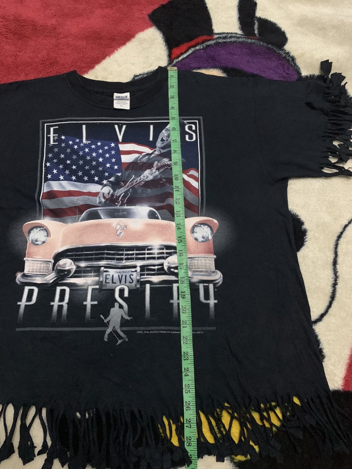 Band Tees Vintage y2k elvis presley nice design Size US L / EU 52-54 / 3 - 7 Thumbnail
