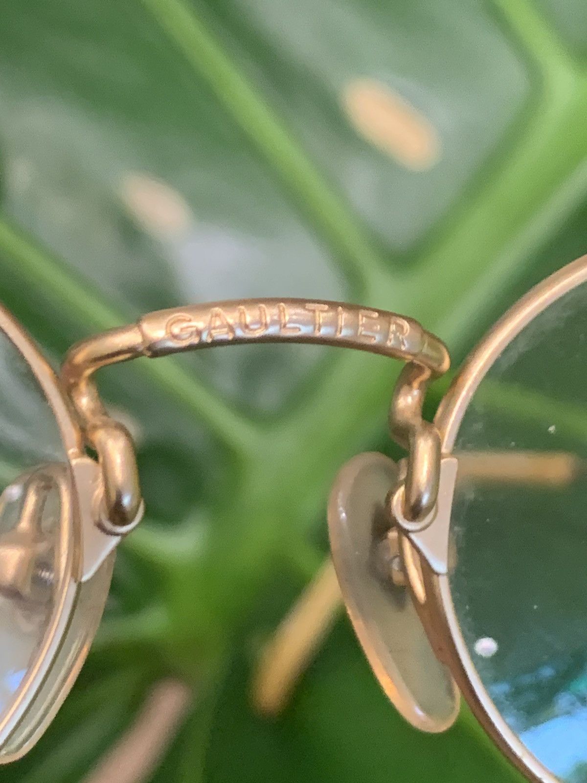 Jean Paul Gaultier JPG GOLD PLATED 55-6108 SUNGLASSES TUPAC SHAKUR MOST WANTED Size ONE SIZE - 9 Thumbnail