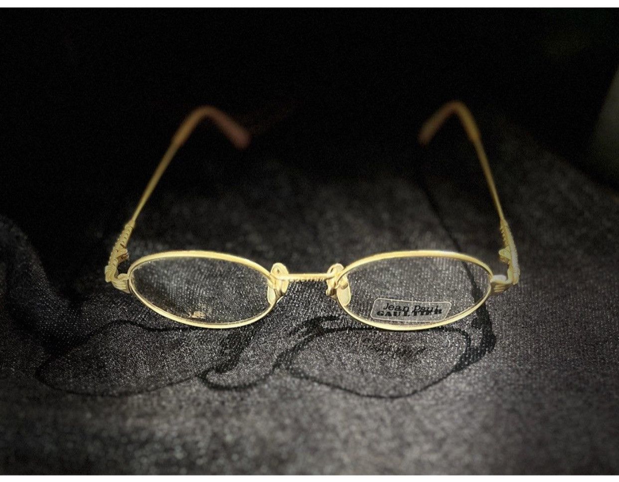 Jean Paul Gaultier JPG GOLD PLATED 55-6108 SUNGLASSES TUPAC SHAKUR MOST WANTED Size ONE SIZE - 3 Thumbnail