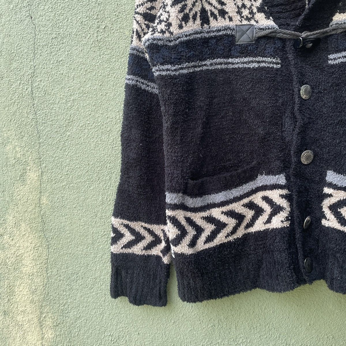 Body Glove Vintage BODY GLOVE Embroidery Logo Sherpa Button Jacket Size US L / EU 52-54 / 3 - 4 Thumbnail