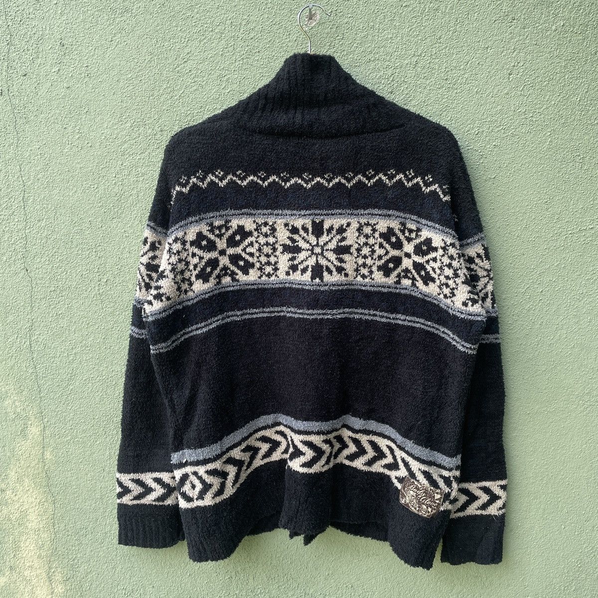 Body Glove Vintage BODY GLOVE Embroidery Logo Sherpa Button Jacket Size US L / EU 52-54 / 3 - 14 Thumbnail