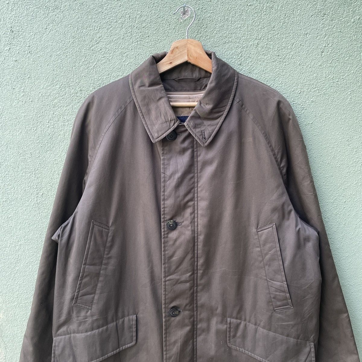 Burberry Vintage BURBERRY LONDON Nova Check Zipper Jacket Size US XL / EU 56 / 4 - 4 Thumbnail