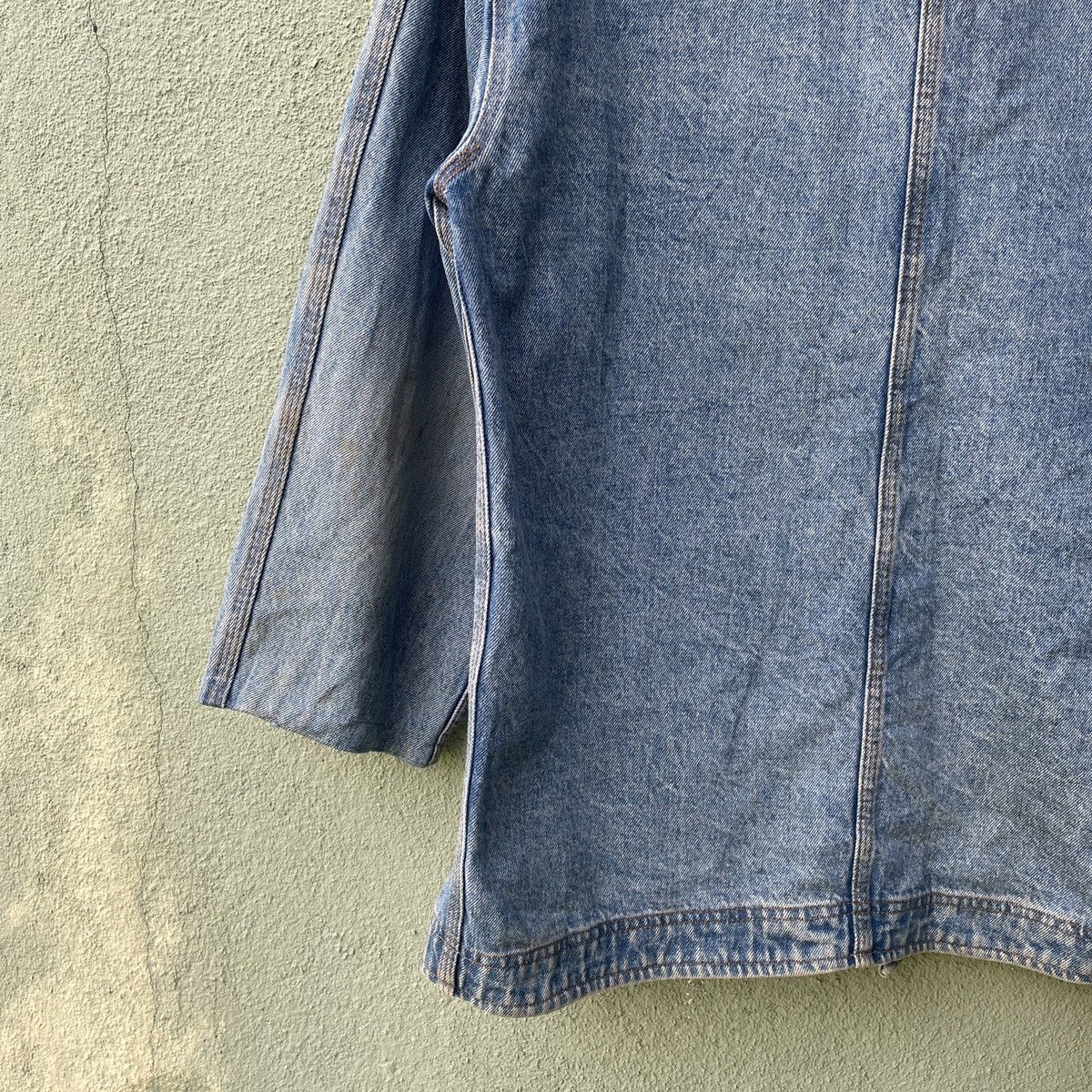 Polo Ralph Lauren Vintage POLO by RALPH LAURAN Dirty Faded Button Denim Jacket Size US XL / EU 56 / 4 - 8 Thumbnail
