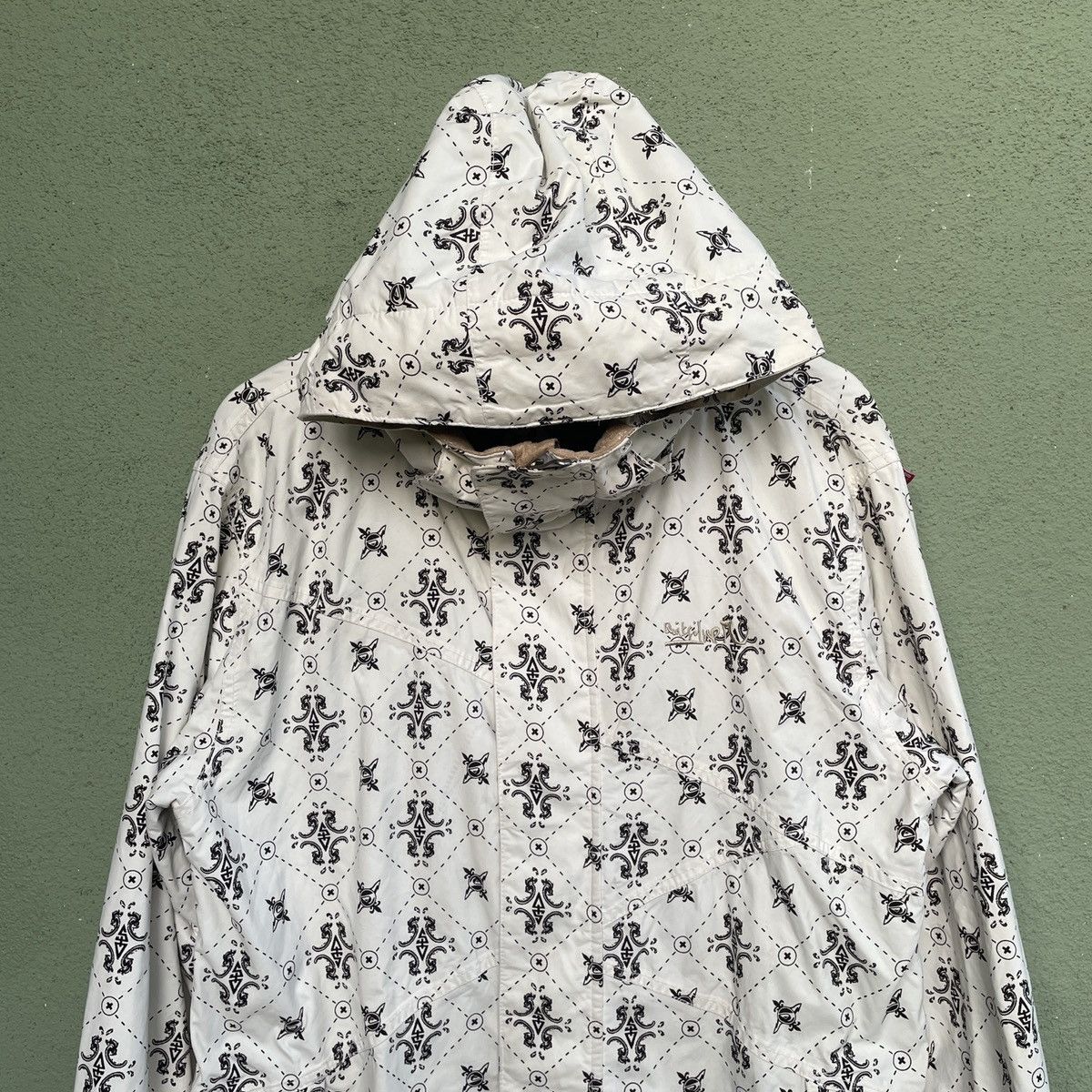 Quicksilver × Quiksilver Vintage QUIKSILVER Full Print Zipper Ups Hooded Jacker Size US L / EU 52-54 / 3 - 3 Thumbnail