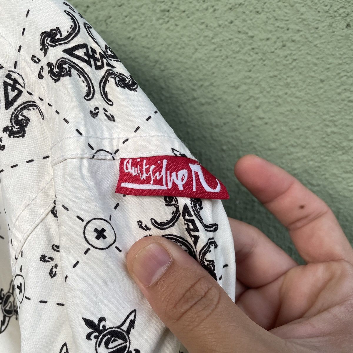 Quicksilver × Quiksilver Vintage QUIKSILVER Full Print Zipper Ups Hooded Jacker Size US L / EU 52-54 / 3 - 10 Thumbnail