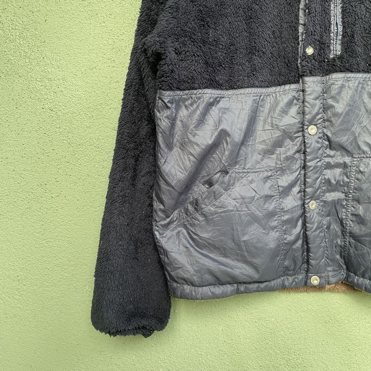 Designer × Japanese Brand Vintage NORTH MARINE EDITORS Button Hooded Fleece Jacket Size US M / EU 48-50 / 2 - 4 Thumbnail