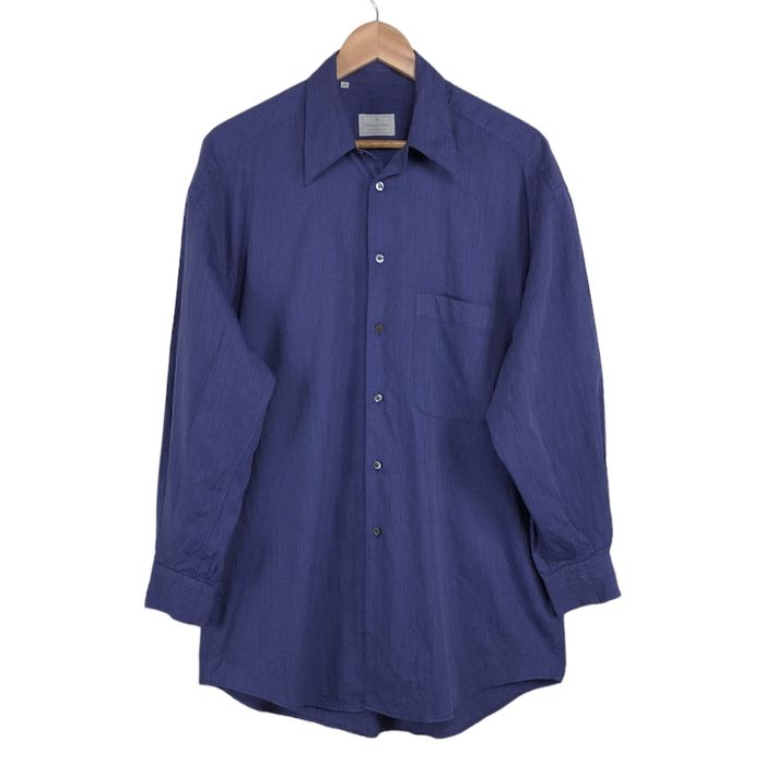 Ermenegildo Zegna Ermenegildo Zegna Soft Purple Button Up Shirt Spain ...