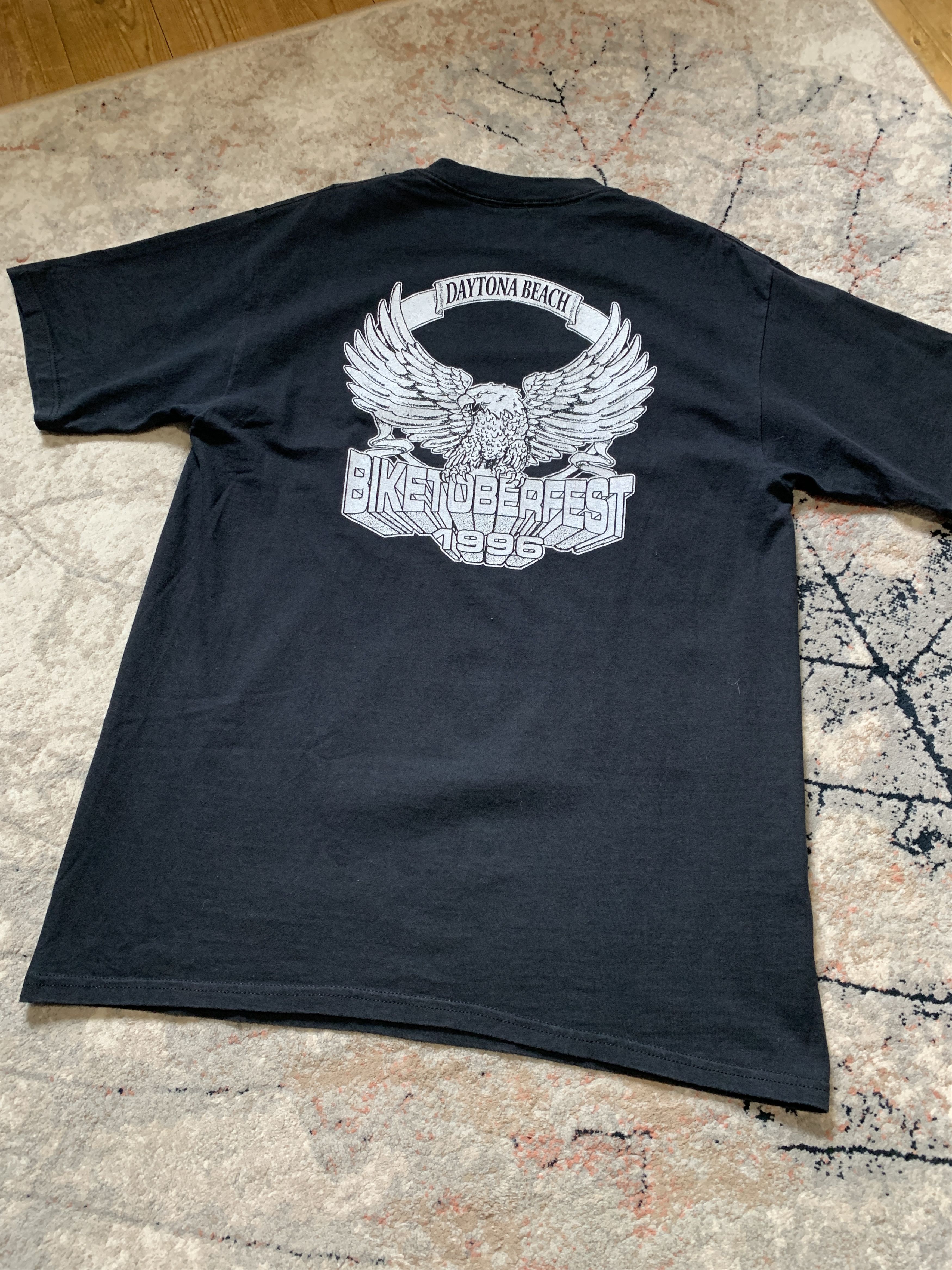 Vintage Biketoberfest 1996 Main Street Daytona Beach FL Size US XL / EU 56 / 4 - 6 Thumbnail