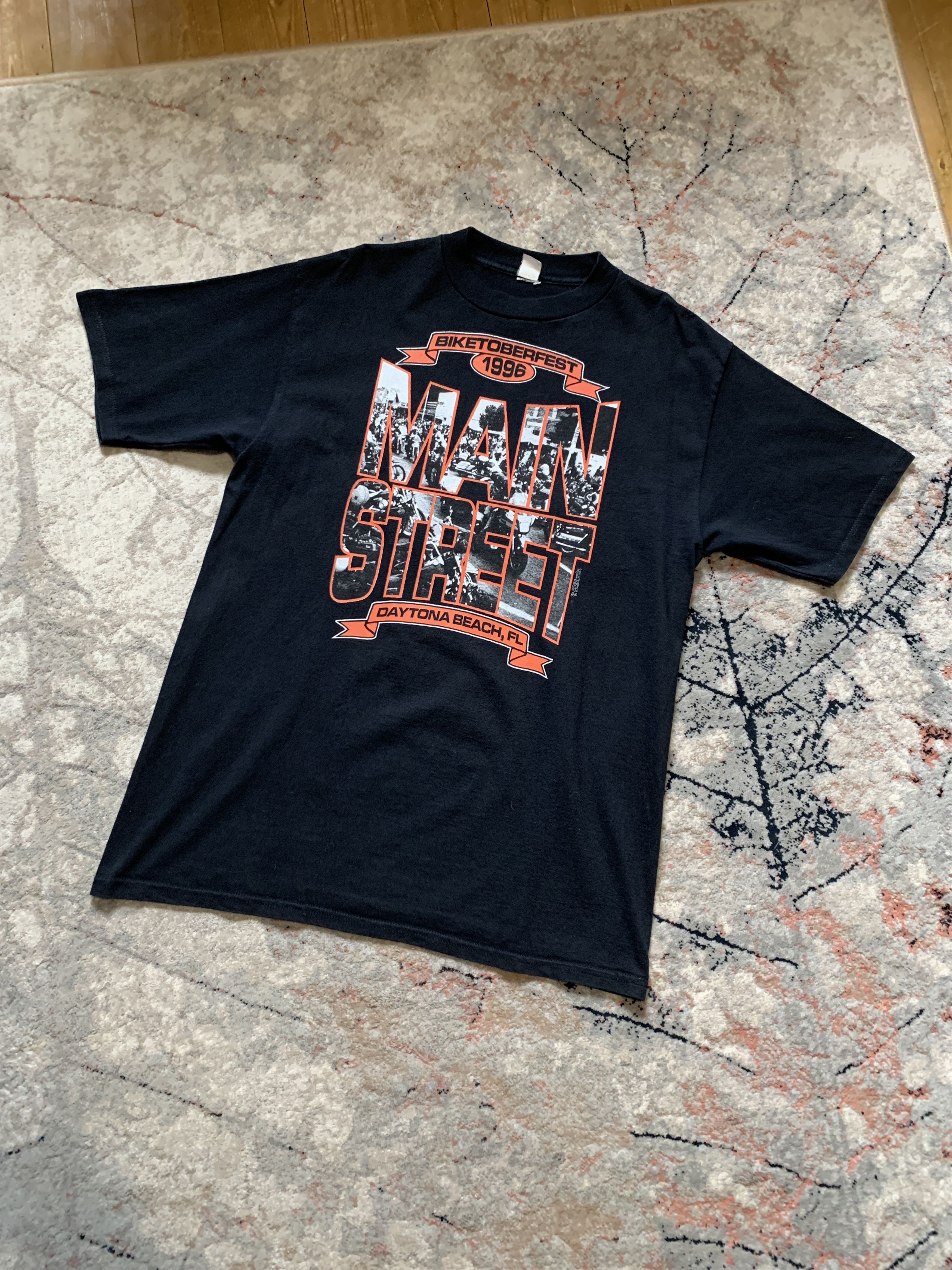 Vintage Biketoberfest 1996 Main Street Daytona Beach FL Size US XL / EU 56 / 4 - 1 Thumbnail