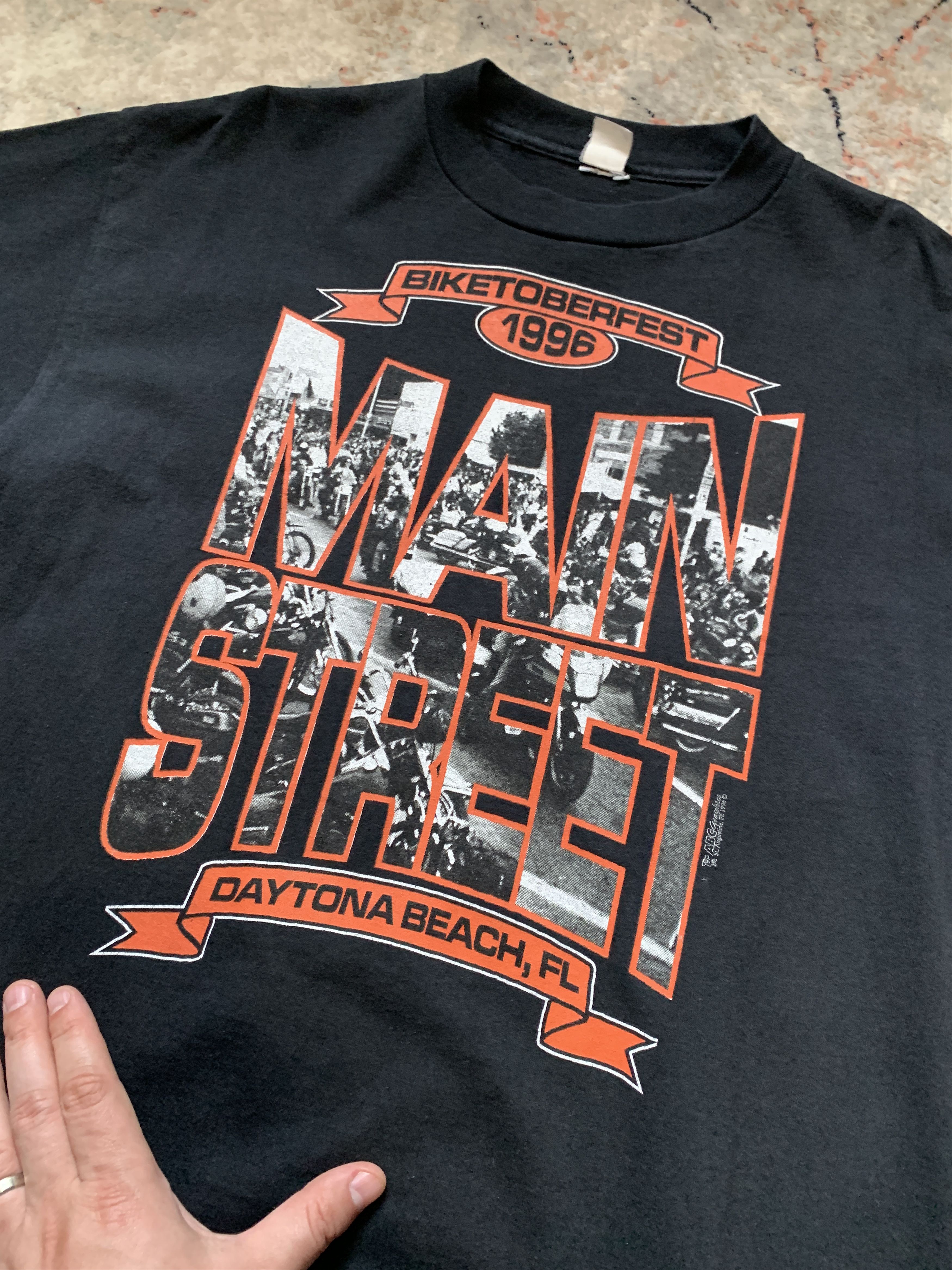 Vintage Biketoberfest 1996 Main Street Daytona Beach FL Size US XL / EU 56 / 4 - 3 Thumbnail