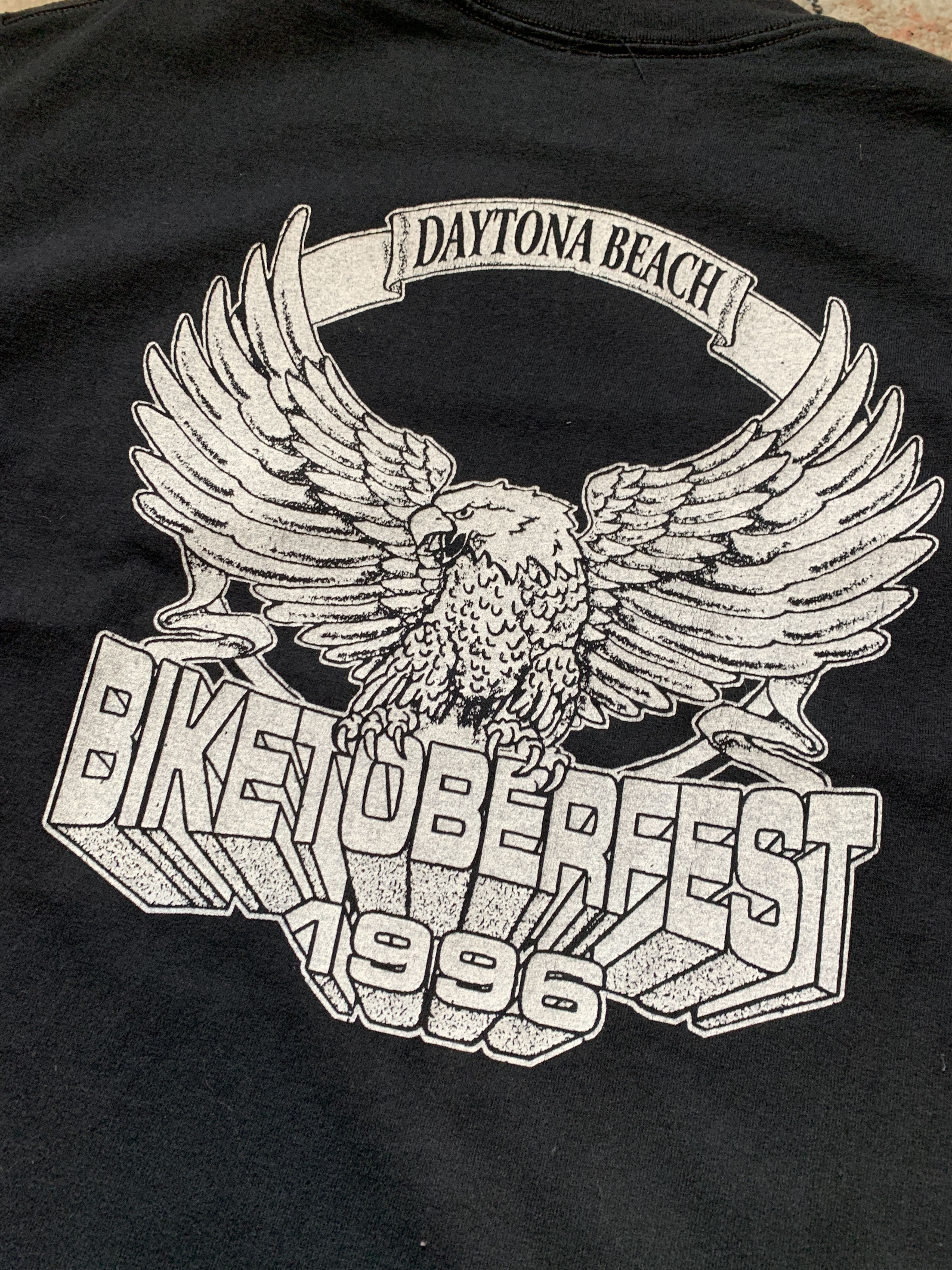 Vintage Biketoberfest 1996 Main Street Daytona Beach FL Size US XL / EU 56 / 4 - 7 Thumbnail