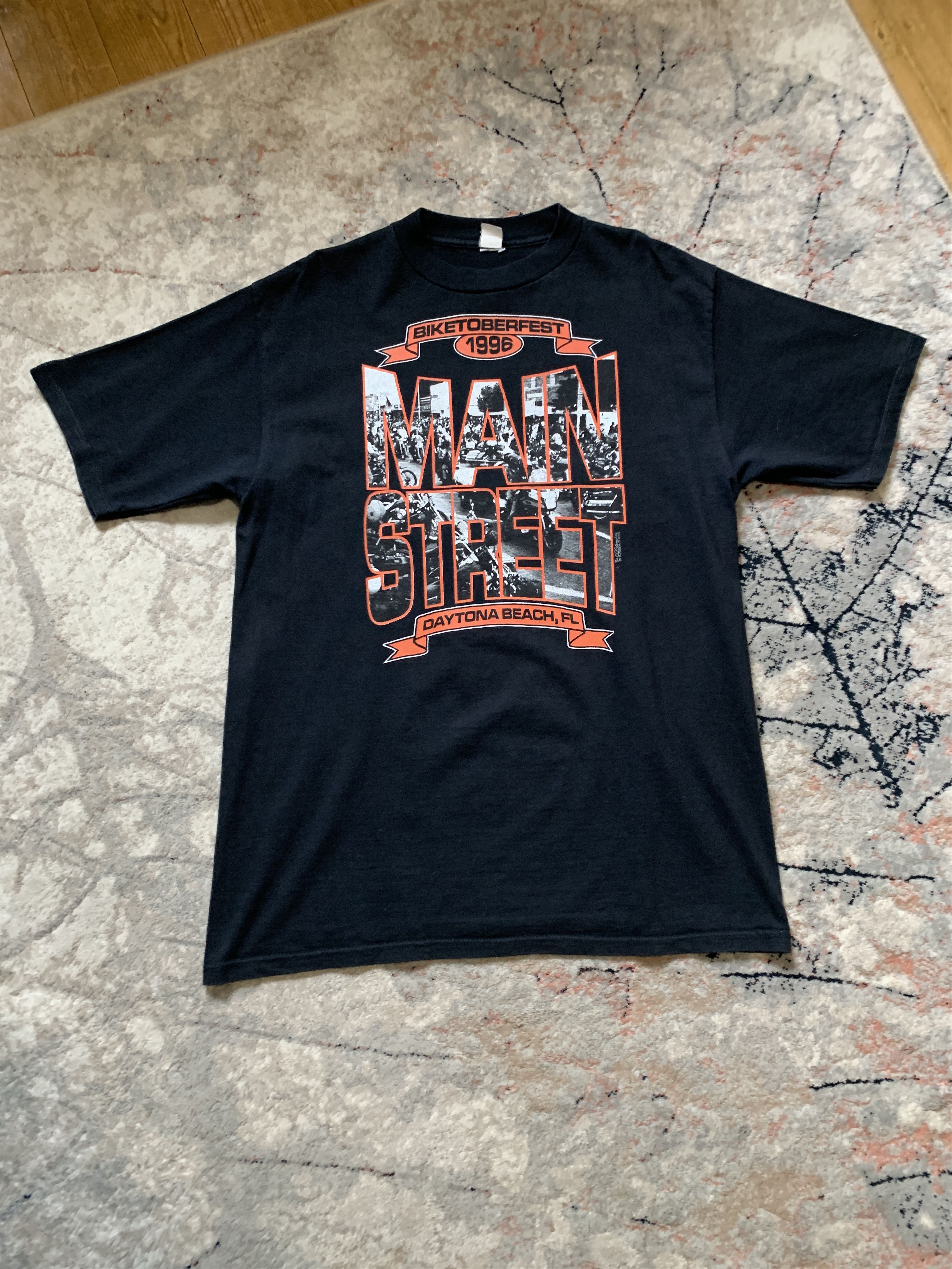 Vintage Biketoberfest 1996 Main Street Daytona Beach FL Size US XL / EU 56 / 4 - 2 Thumbnail